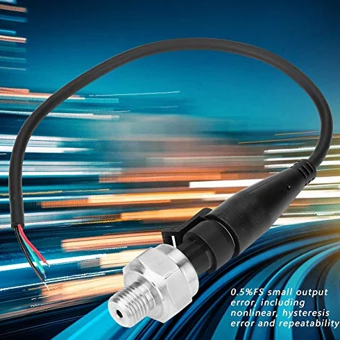 Czujnik ciśnienia ze stali nierdzewnej, wyjście G1/4", 5 V, 0,5 – 4,5 V/0-5 V, przetwornik ciśnienia, wejście czujnika do oleju, paliwa, gazu, powietrza, wody (0-300 PSI)