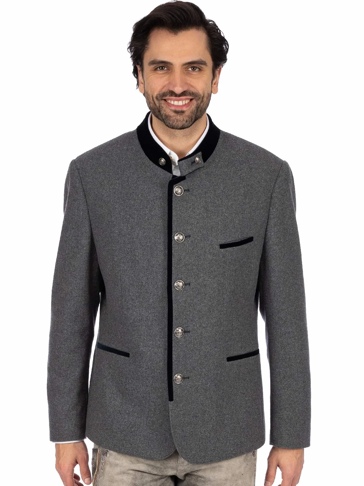 Stockerpoint Męska kurtka Quintus Business Suit Jacket, Kamienna noc niebieski, 58