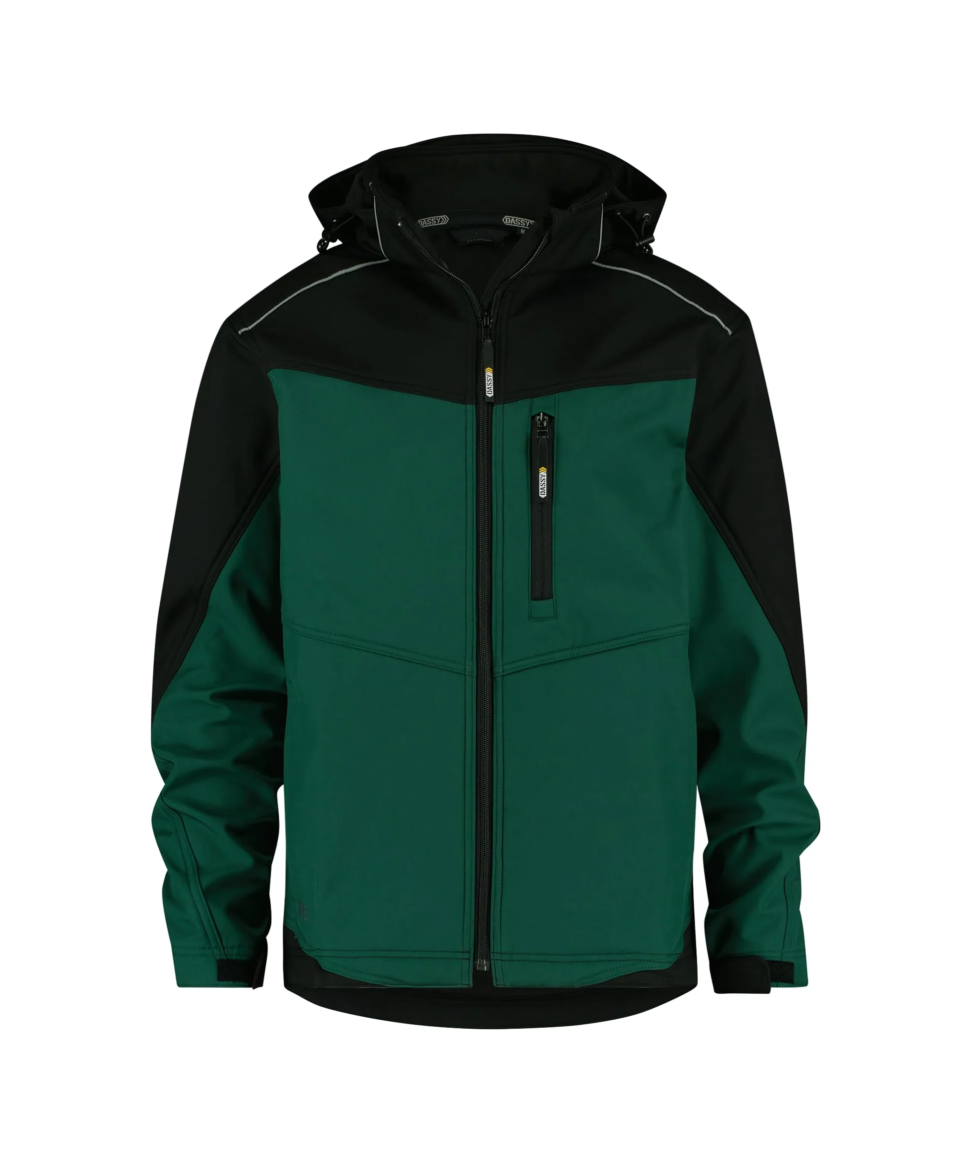 SOFTSHELL JAKARTA PES21 (280 gr) zielony/czarny M