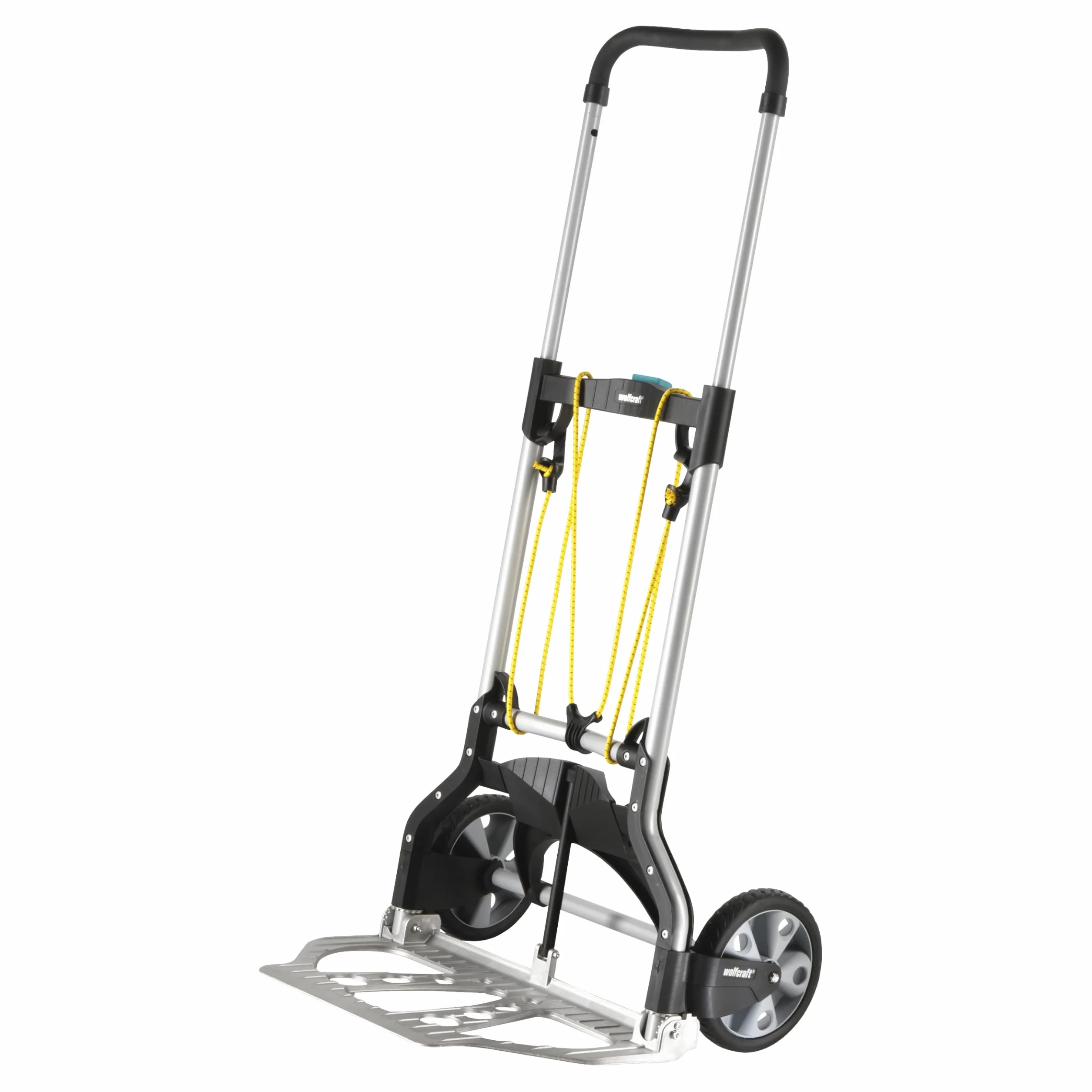 Wolfcraft 5501000 Ręczny Wózek Transportowy, Czarny, 110 cm/do 100 kg