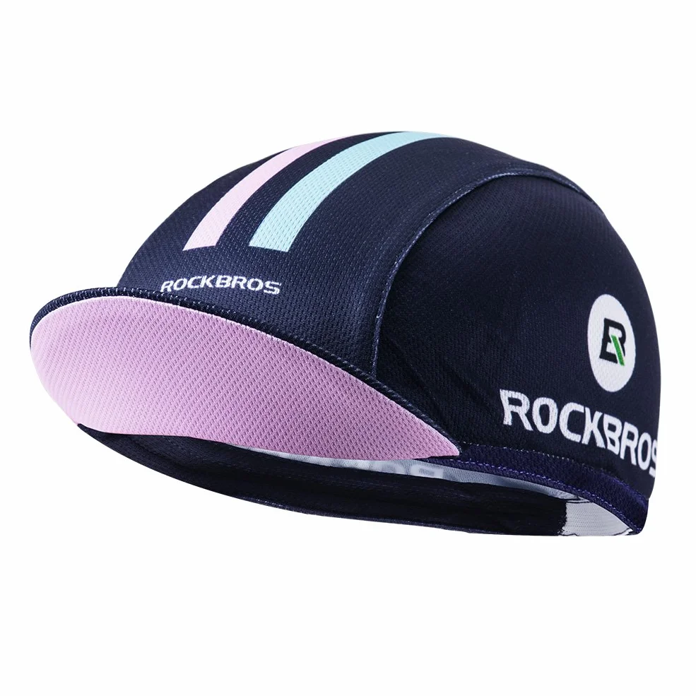 ROCKBROS Czapka Rowerowa, Sportowa, Oddychająca, Antypotowa, Ochrona UV, Lekka, Wielofunkcyjna, 54-61cm, dla Kobiet i Mężczyzn