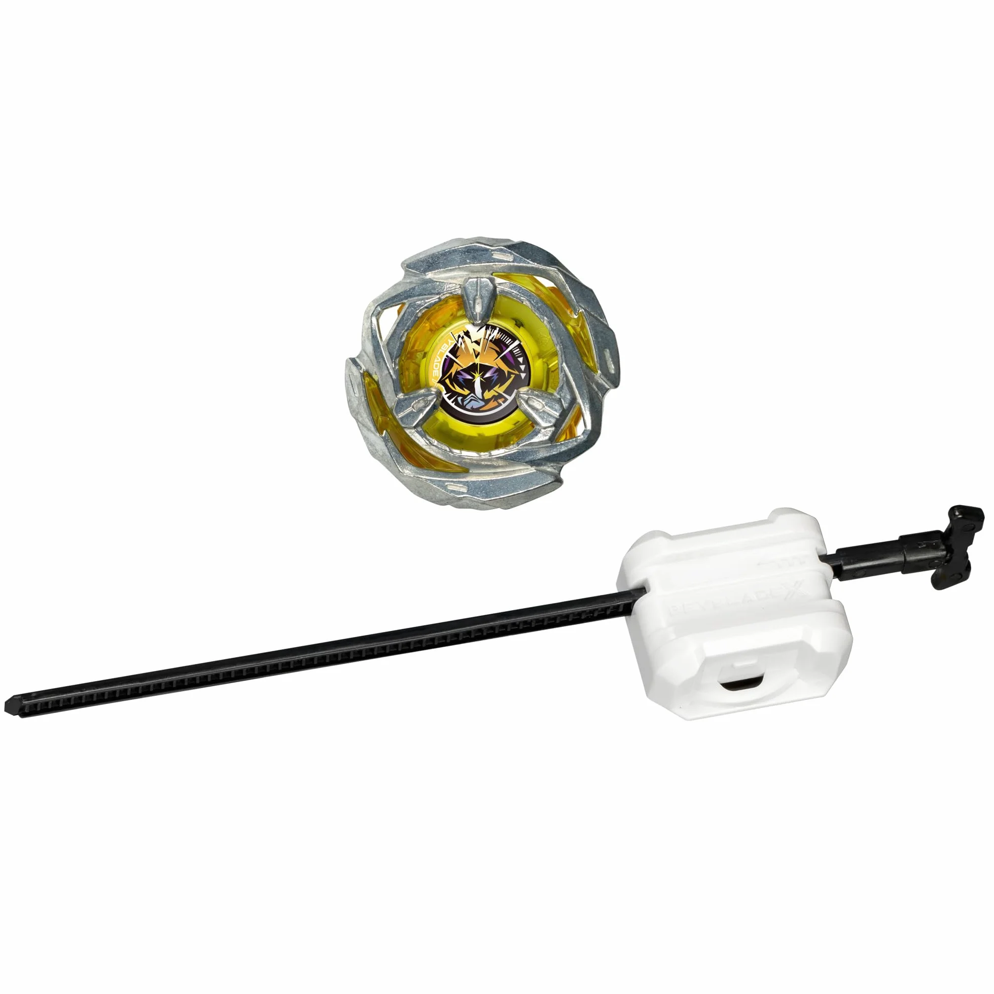 Pakiet startowy Beyblade X Arrow Wizard 4-80B, bączek i wyrzutnia