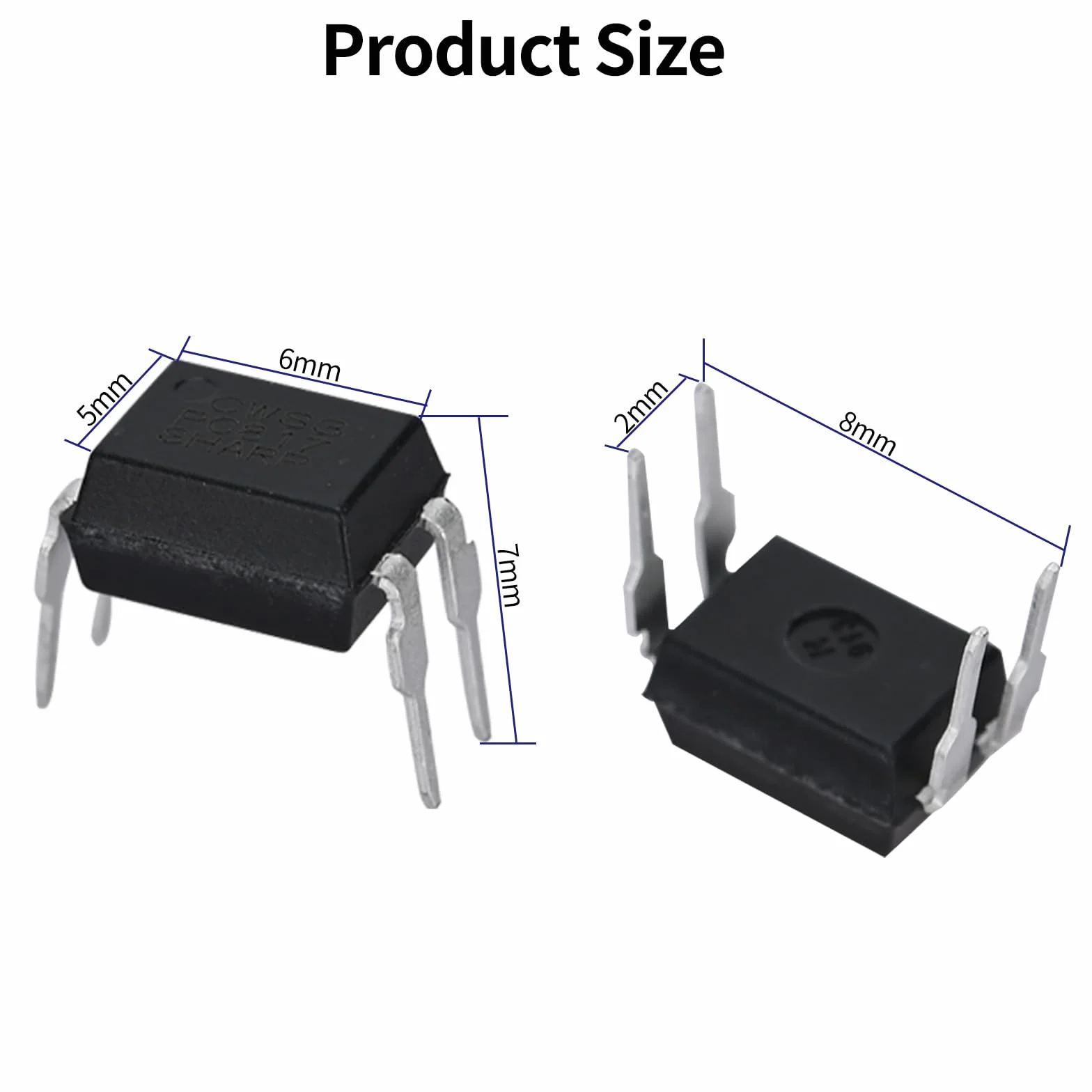 PC817C PC817 Dip-4 transoptor do Arduino DIY (zestaw 20 sztuk)