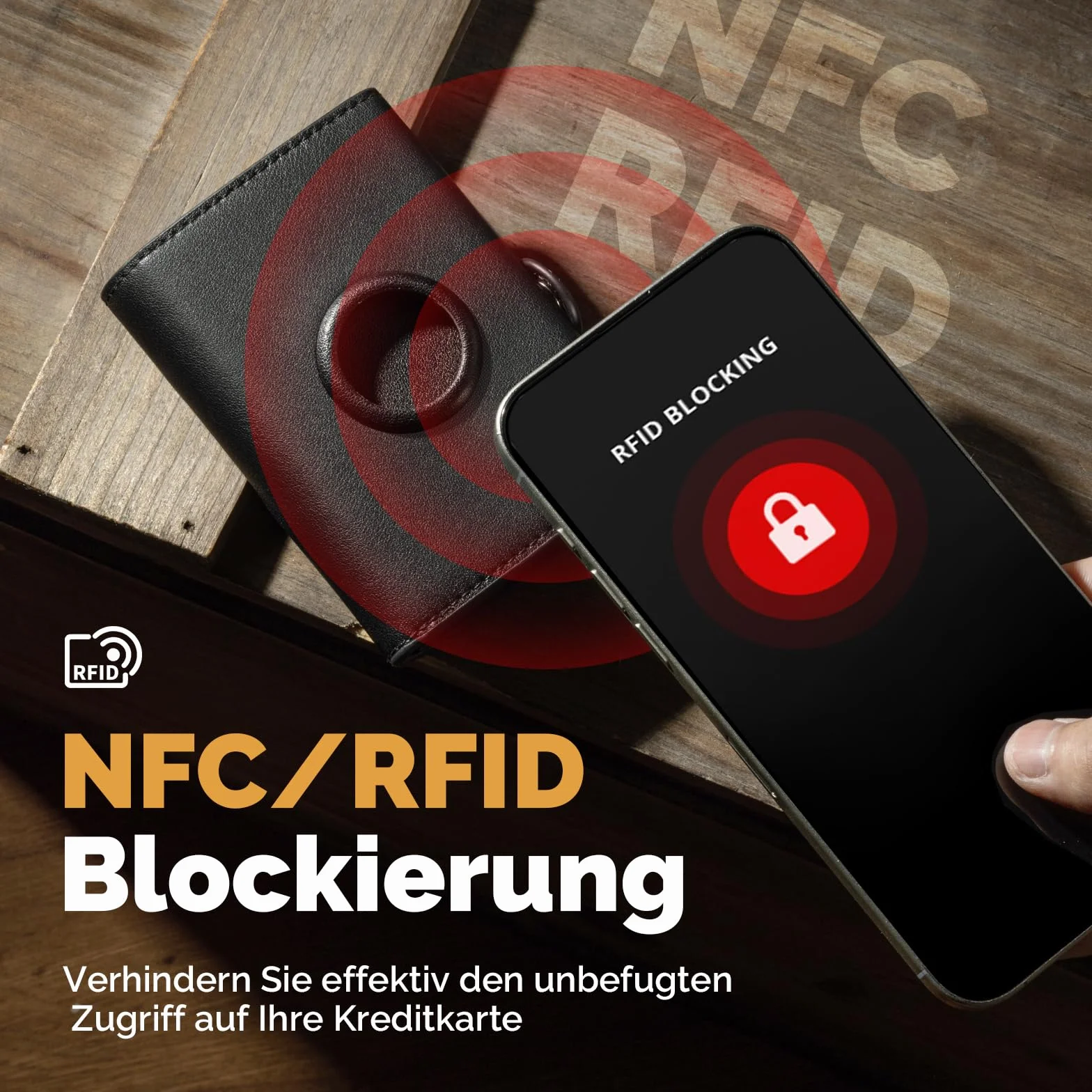 Apple Airtag Wallet Portmonetka męska RFID Smart Wallet kompaktowy na 12 kart pop-up czarny
