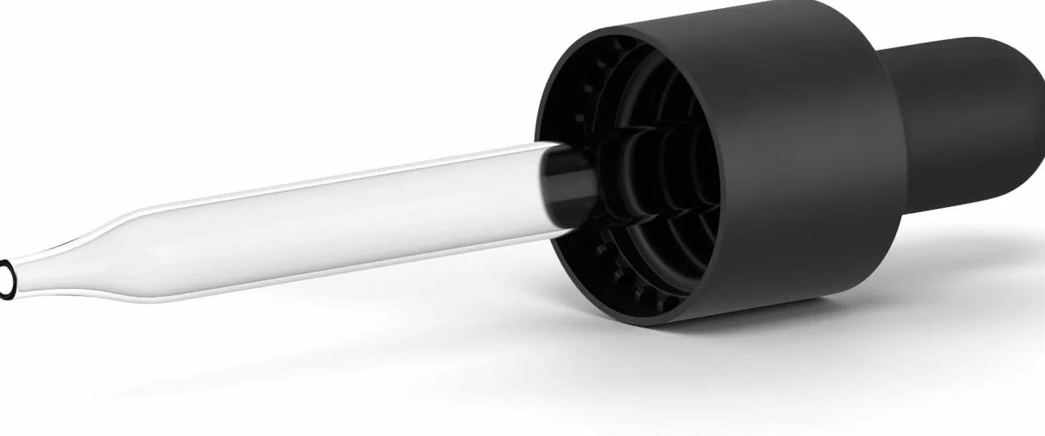 Szklane butelki z zakraplaczem 100 ml 2 sztuki niebieski do olejków eterycznych