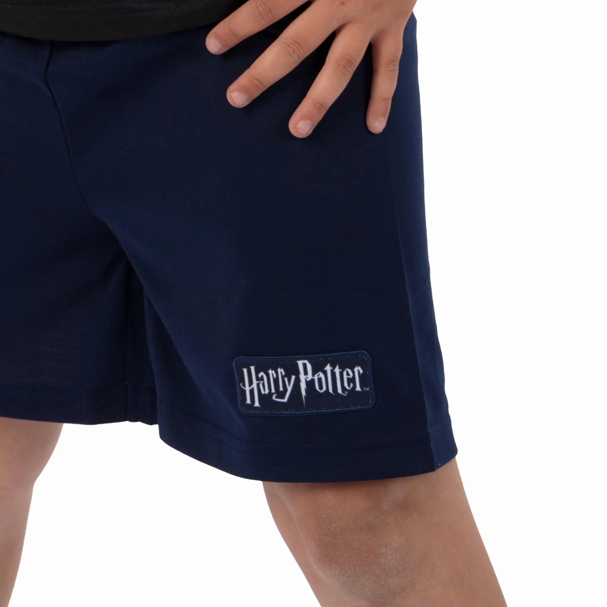 Harry Potter Piżama Chłopięca, Letnia Piżama Z Herbem Hogwart, Oficjalna Piżamas Hogwarts Dla Chłopców