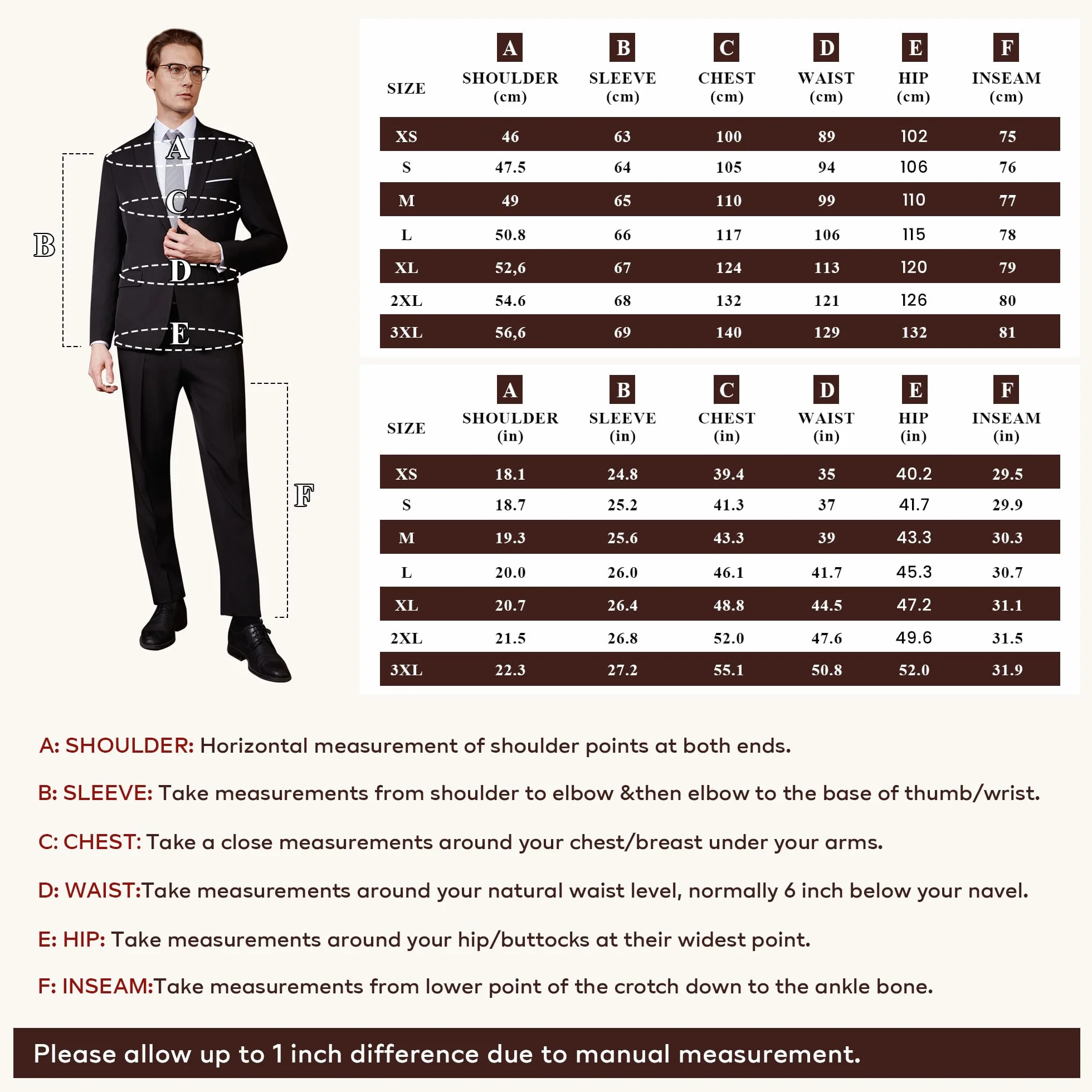 Garnitur męski slim fit 2-częściowy marynarka spodnie formalny zestaw na ślub