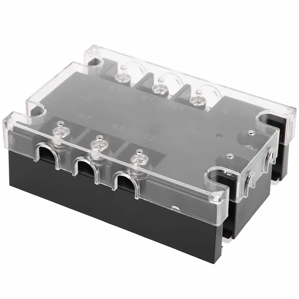 40 A SSR Solid State przekaźnik, wejście 3-fazowe, 24 V-480 V AC, 250 V AC