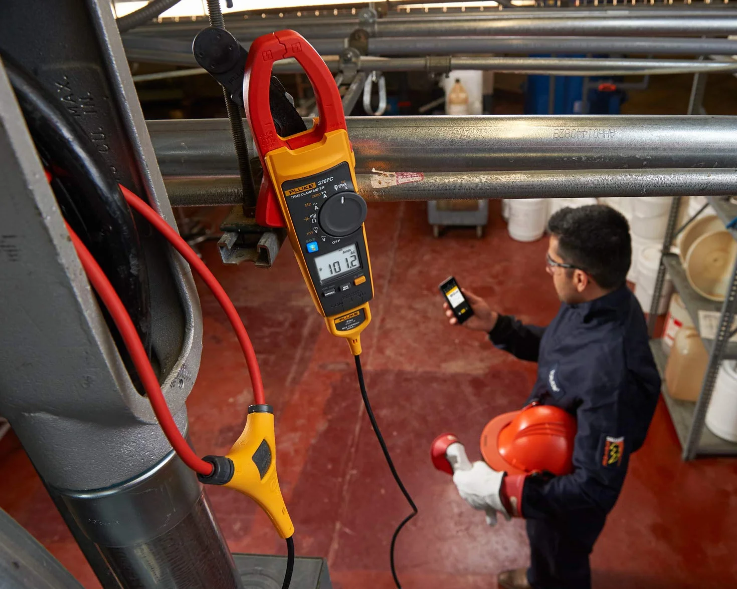 Fluke -376 FC 1000A AC/DC TRMS bezprzewodowy zacisk W/iFlex 4695861