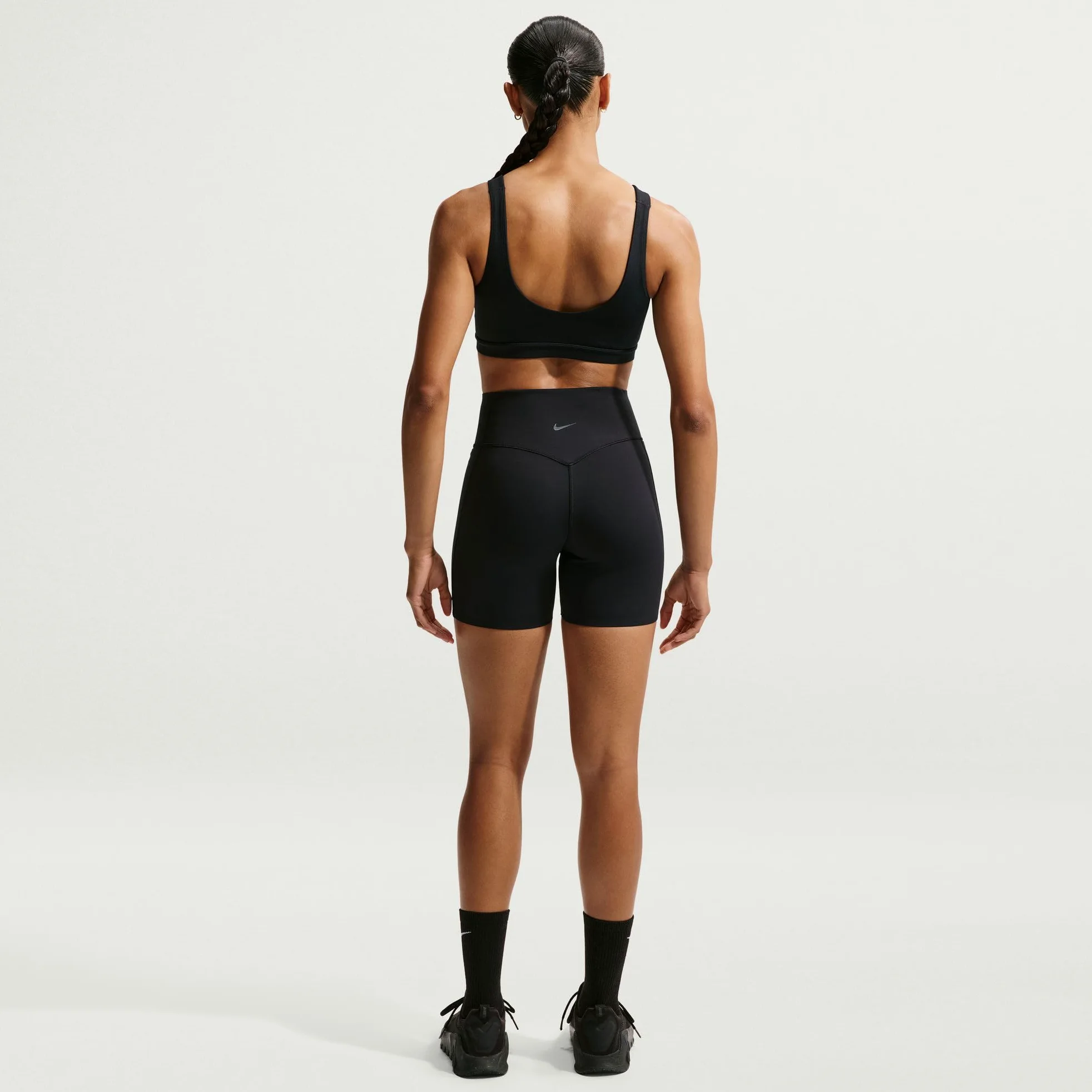 NIKE Nike Universa Bike Shorts Mit Taschen, Mittlerem Halt Und Hohem Bund Für Damen (Ca. 12,7 Cm) - Shorty Kobiety