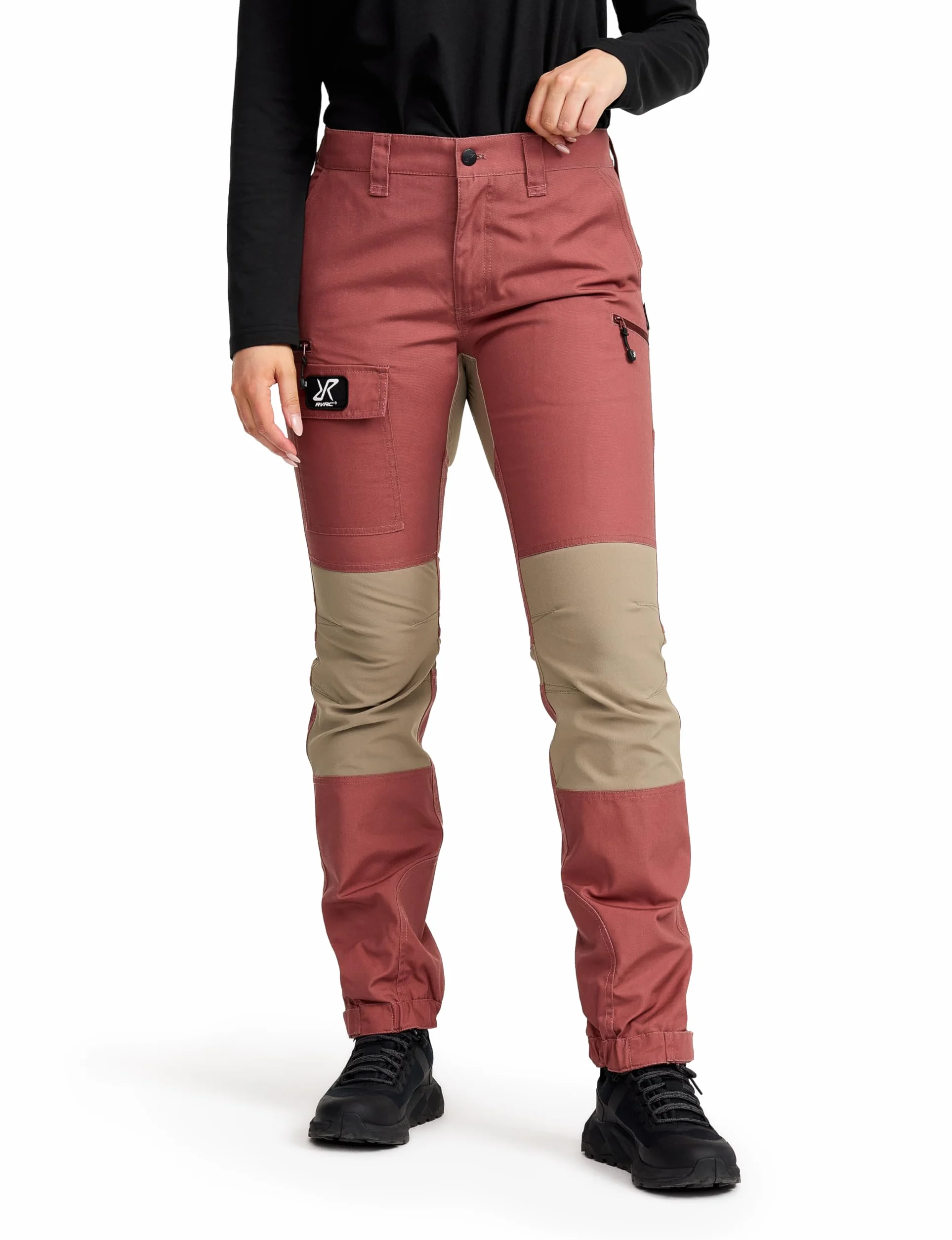 RevolutionRace Nordwand Pants Damskie, Solidne i trwałe spodnie do wędrówki i innych aktywności na świeżym powietrzu