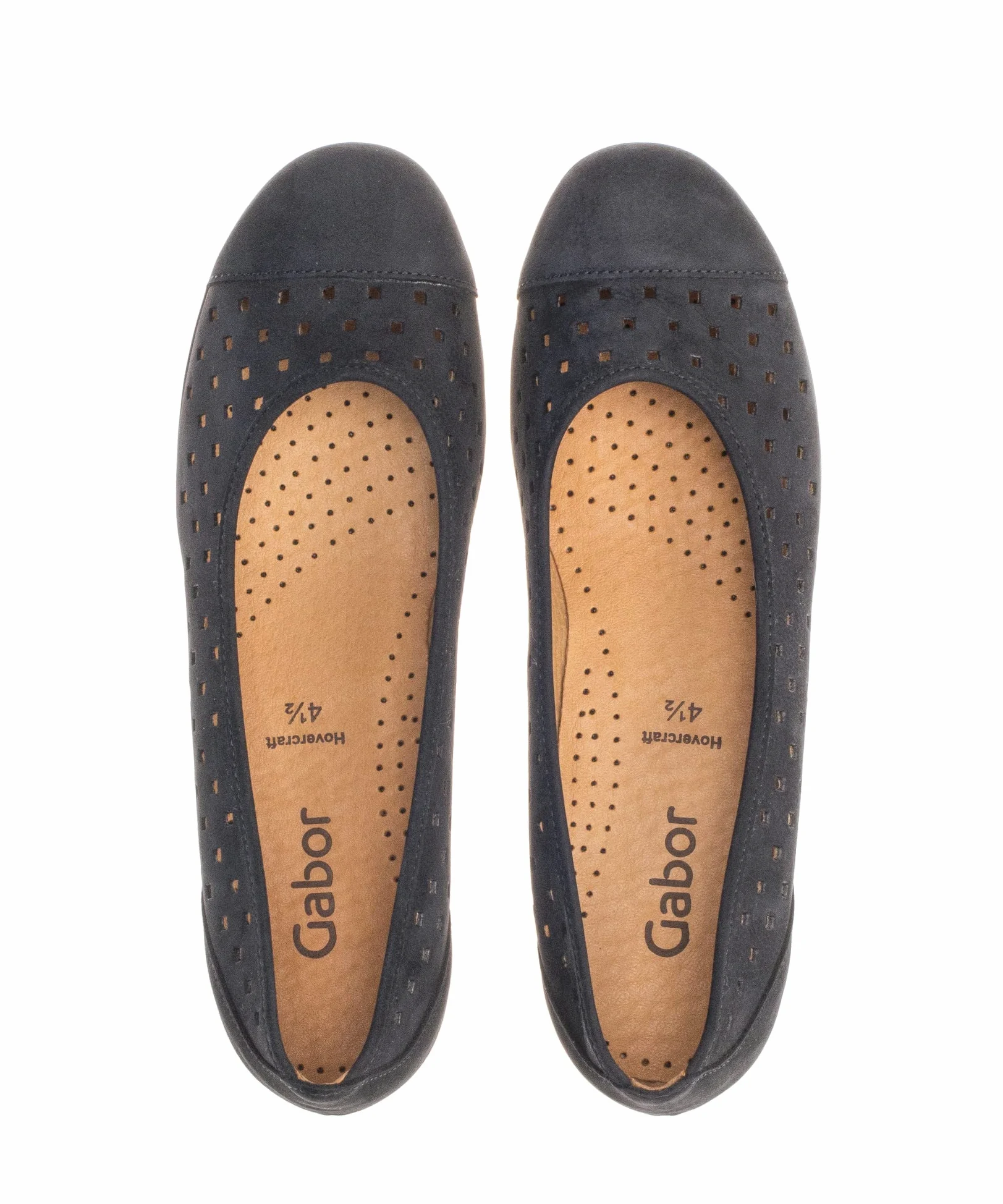 Gabor Ruffle N, damskie baleriny