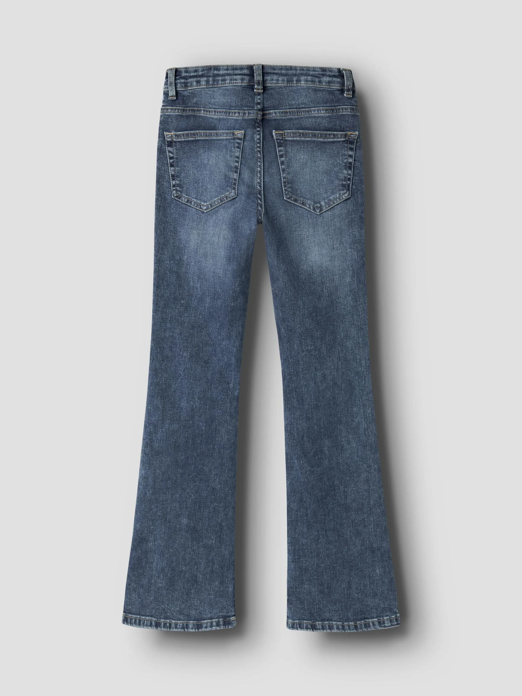Lmtd Nlfbli Dnm Lw S Flared Pant Noos - Nlfbli Dnm Lw S Flared Pant Noos Kobiety