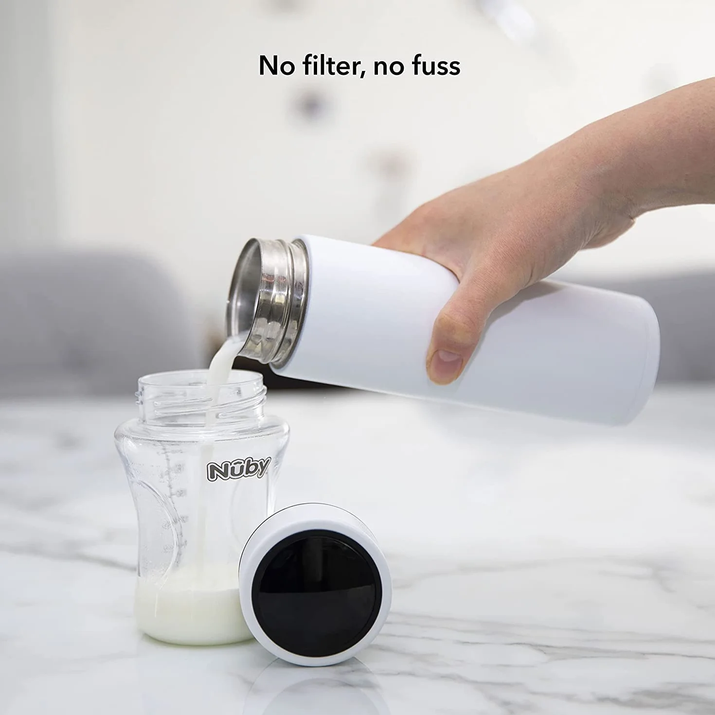 Nuby - RapidCool™ Przenośny Schładzacz Do Wody Do Butelek Dla Niemowląt