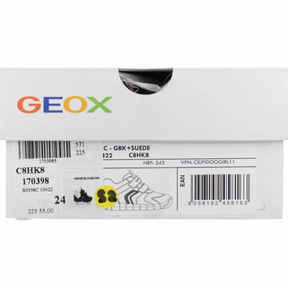 Geox Dziewczynki B Iupidoo GirlButy First Walker Shoe
