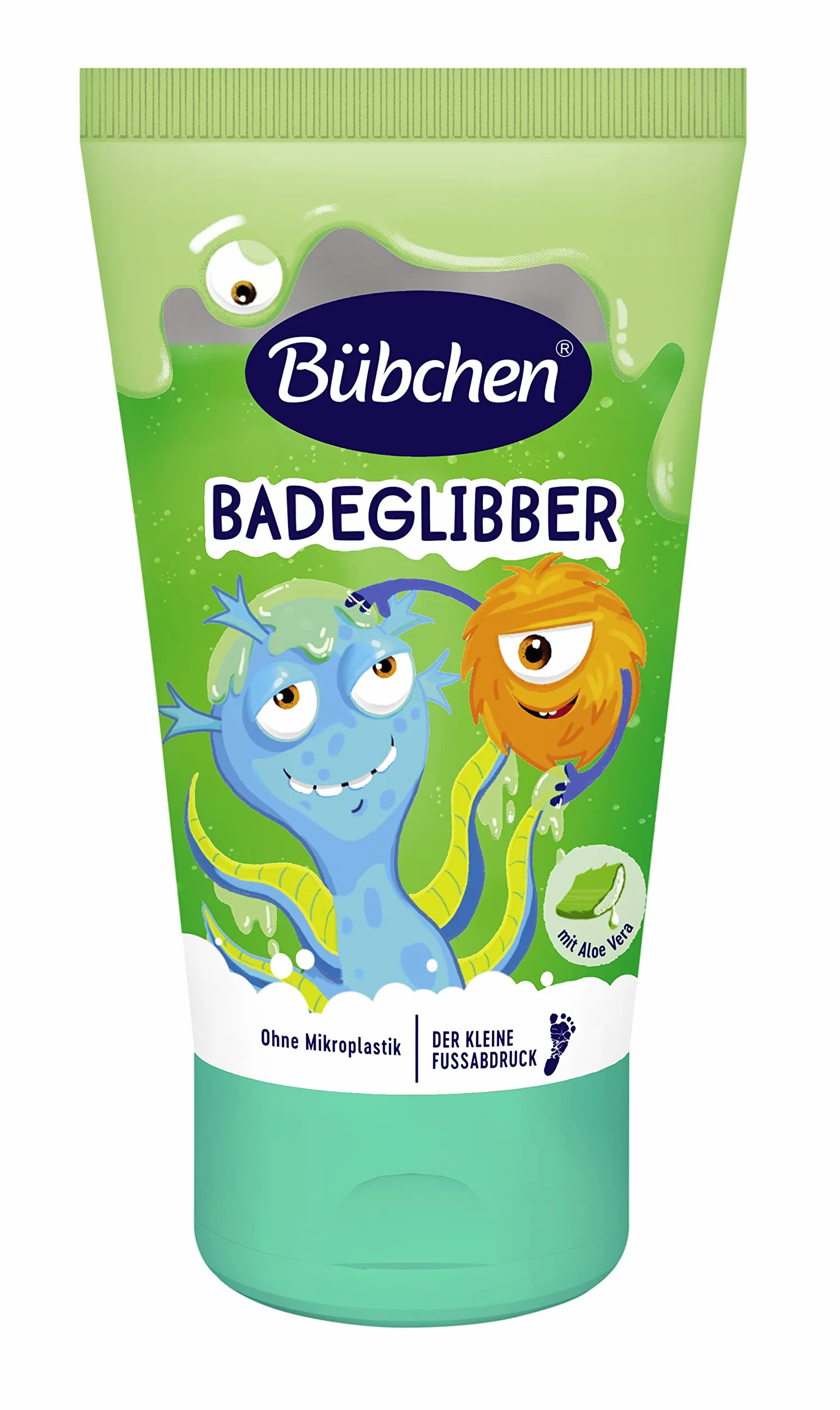 Bübchen Glibber do kąpieli, zielony, 130 ml