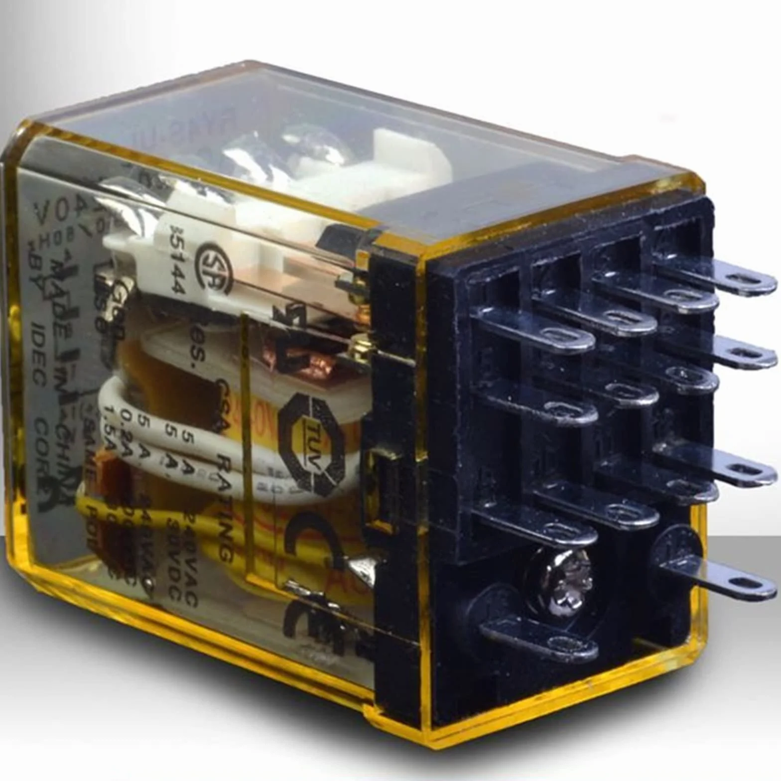 Przekaźnik RY4S-UL AC220V-240V RY4S-UL-AC220V-240V AC220V AC240V 220VAC 240VAC 5A 240VAC 14PIN (rozmiar: 5 szt.)