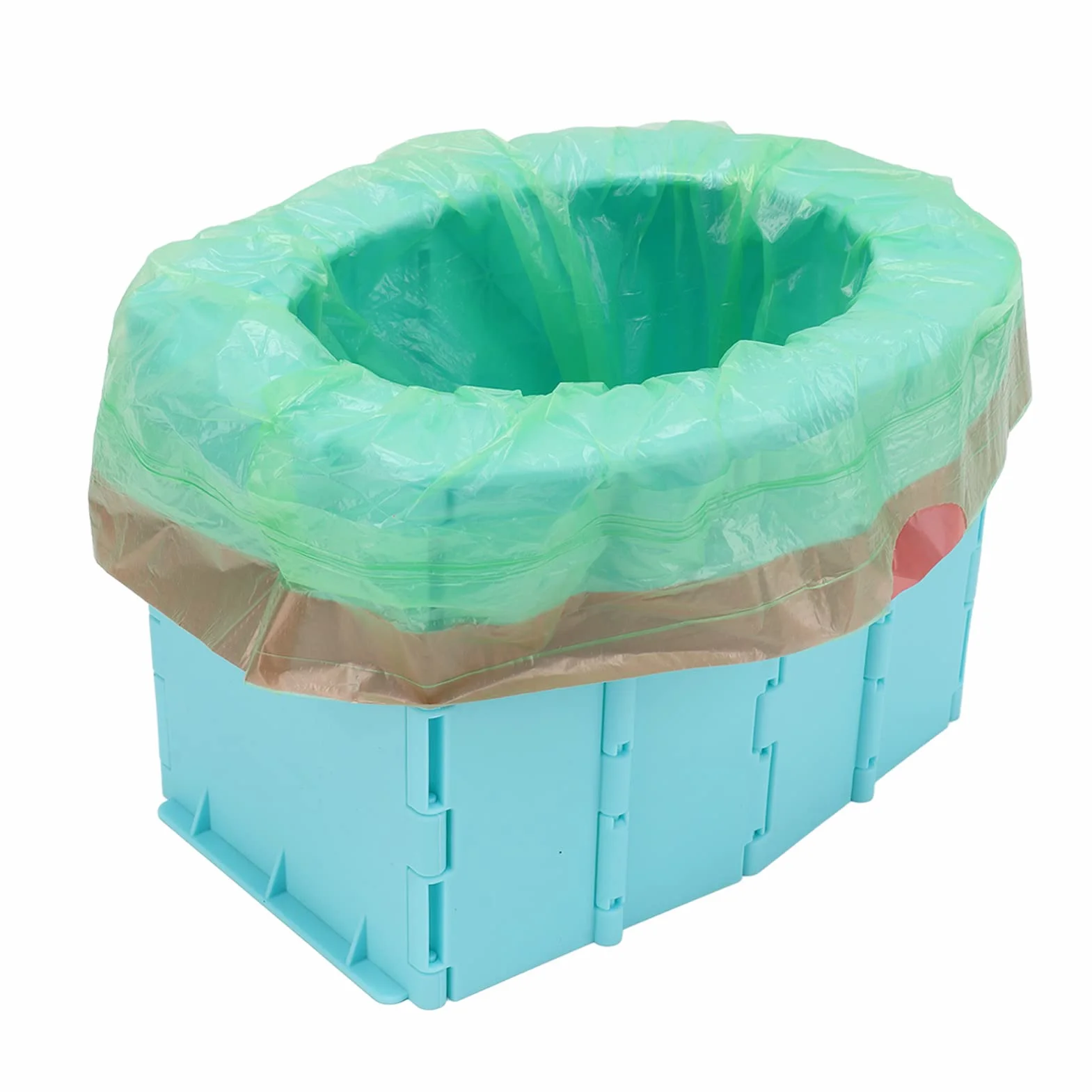 Travel Potty for Kids, Reusable Portable Folding Potty for Toddler, Toilet for Outdoor Camping, Toddler Potty Seat for Outdoor Emergency Camping