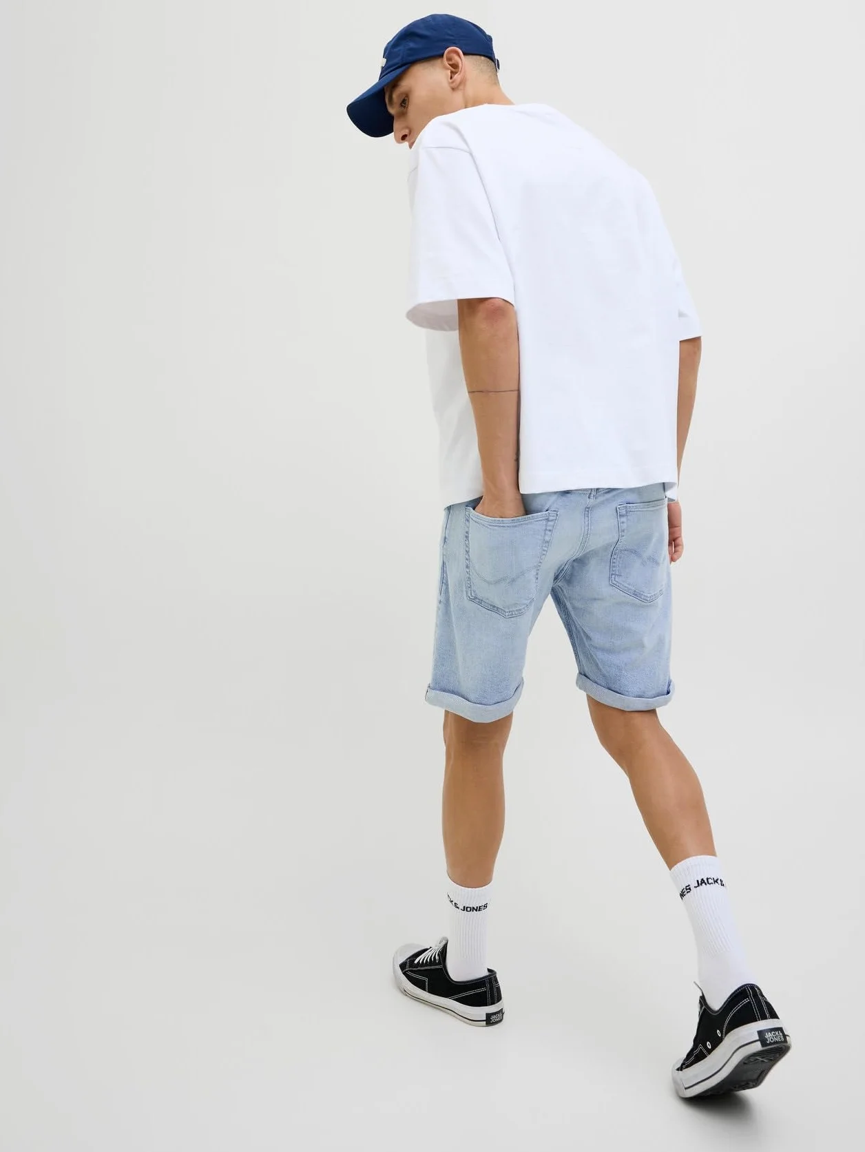 JACK & JONES Jjirick Jjioriginal Shorts Am 360 Sn - Shorty Mężczyźni