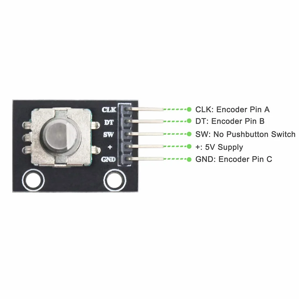 5 szt. Obrotowy moduł enkodera KY-040 KY-040 z przyciskiem do Arduino