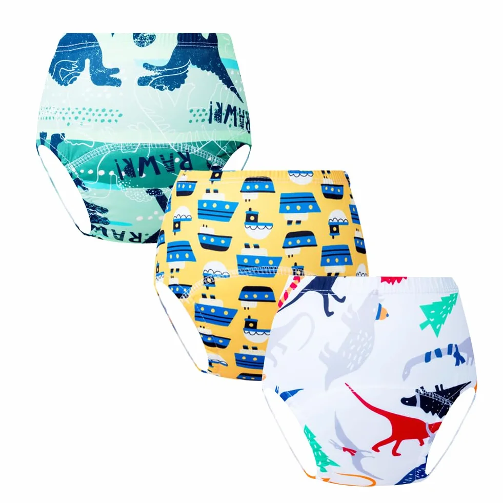 JackLoveBriefs Majtki do nauki dziewczęce majtki treningowe dla niemowląt 10 opakowań, dla 2-5 lat