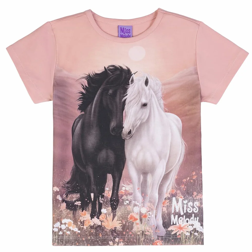 Miss Melody T-shirt 76015 różowy