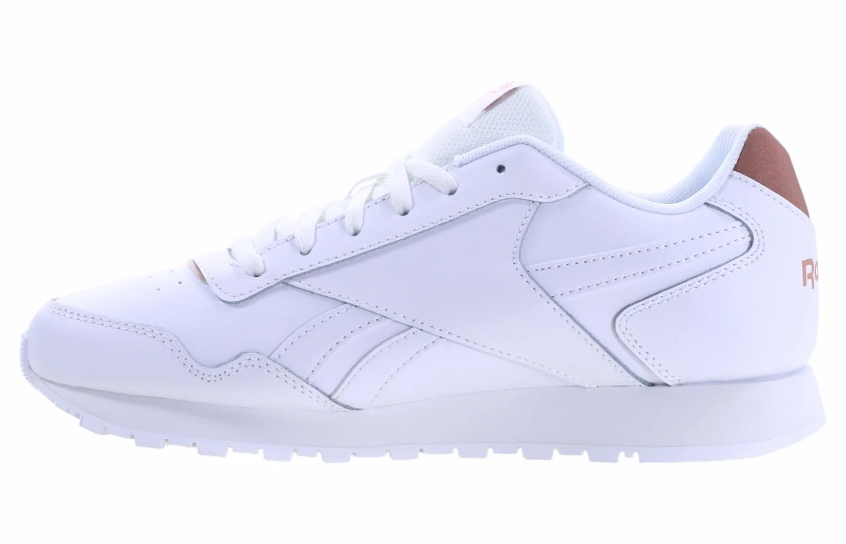 Reebok Royal Glide Sneaker, FTWWHT/FTWWHT/ROSGOL, 36 EU, Ftwwht Ftwwht Rosgol, 3 UK