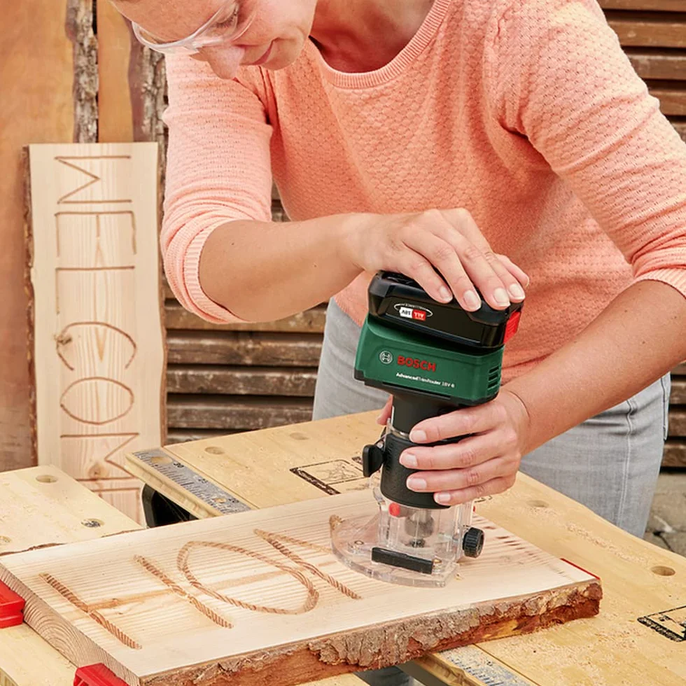 Bosch 1x Frez PRO do zaokrągleń (do Miękkie drewno, Twarde drewno, Ø 36,7 mm, Professional Akcesoria Frez ręczny, Frez krawędziowy)
