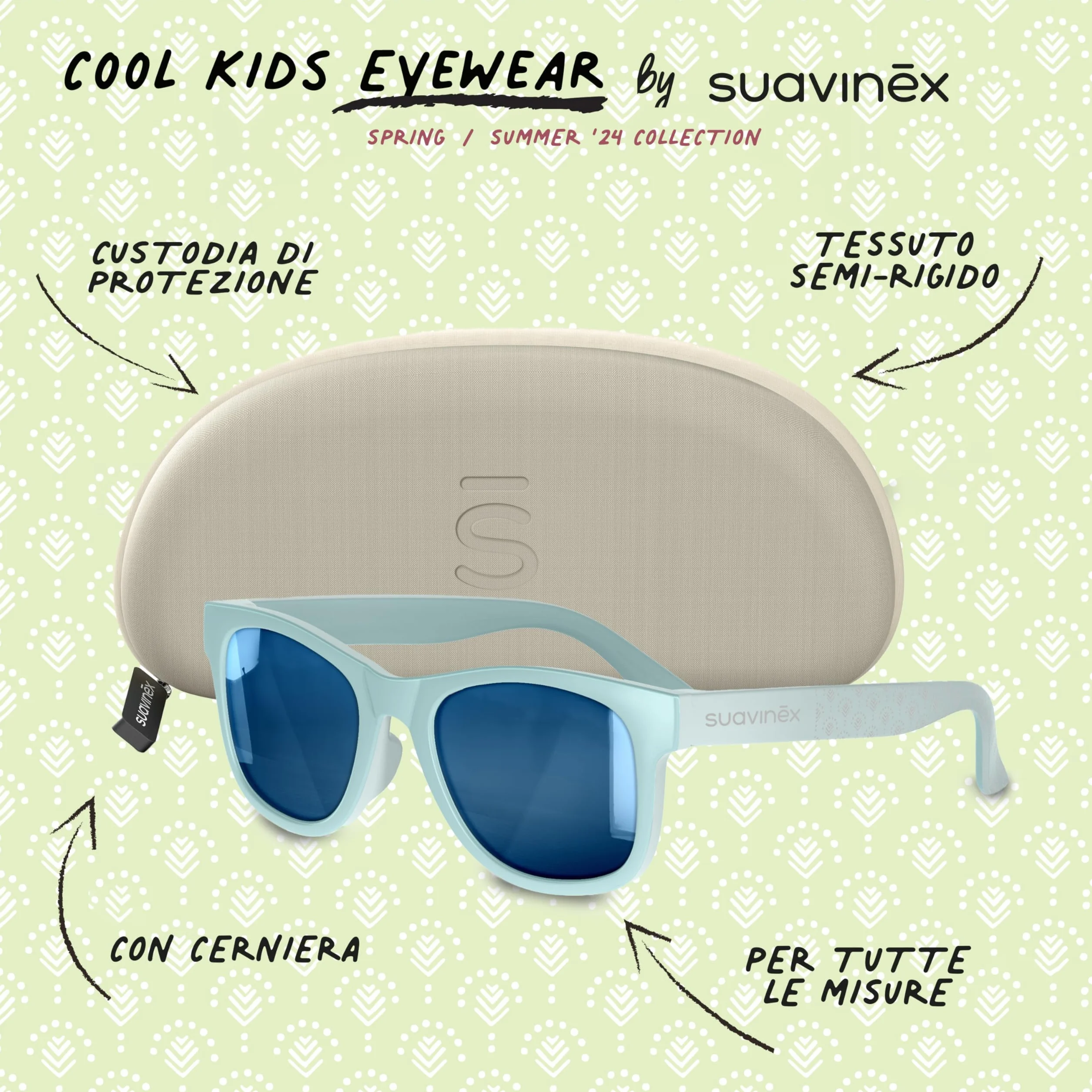 Suavinex Okulary przeciwsłoneczne dla niemowląt UV 400 polaryzacyjne 0-12 miesięcy