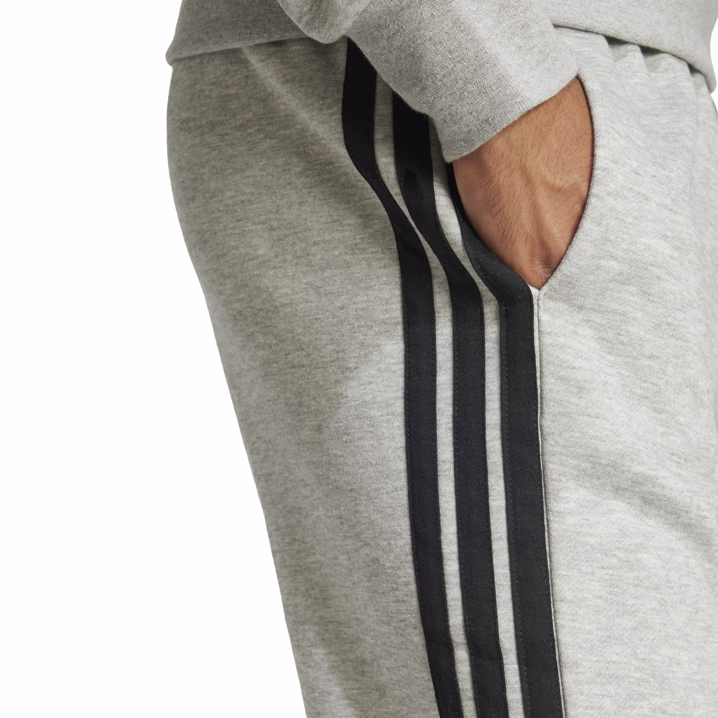 Adidas Essential Three Stripes Fleece Pant Spodnie golfowe Mężczyźni