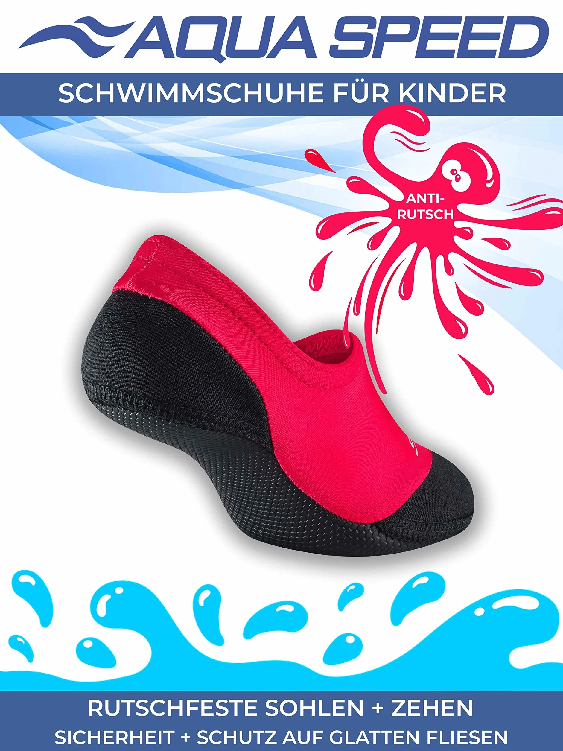 Aqua Speed NEO SOCKS dla dzieci 20-29 neoprenowe antypoślizgowe lekkie