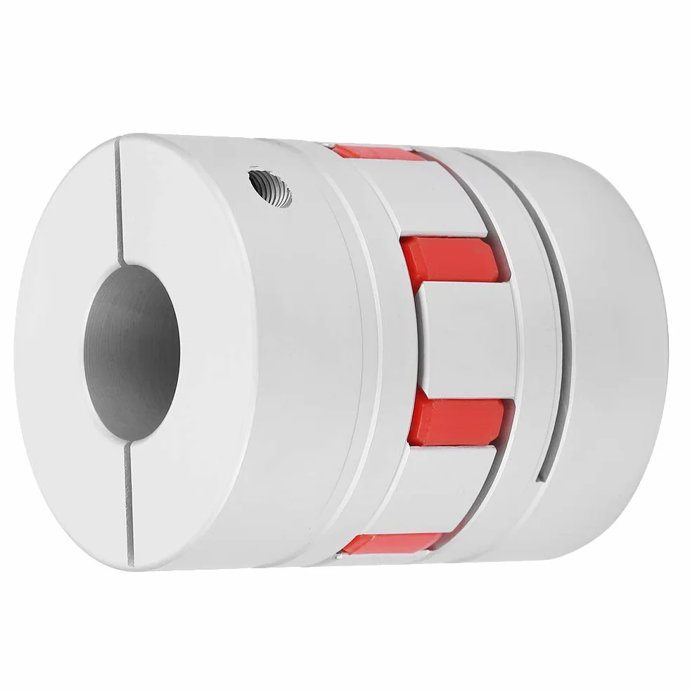 Flexible Spider Wellenkupplung Aluminiumlegierung Backenwellenkupplung CNC Schrittmotor Koppler Stecker 22 × 22mm