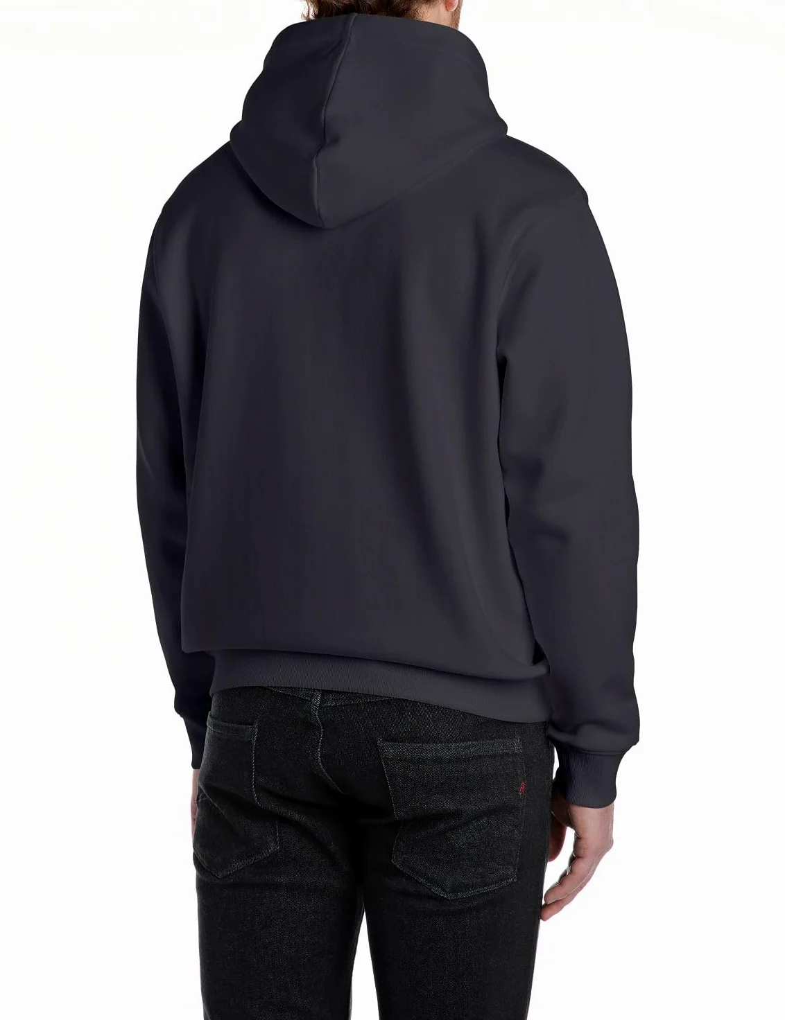 Replay Męska bluza z kapturem Basic, 067 Night Blue, M