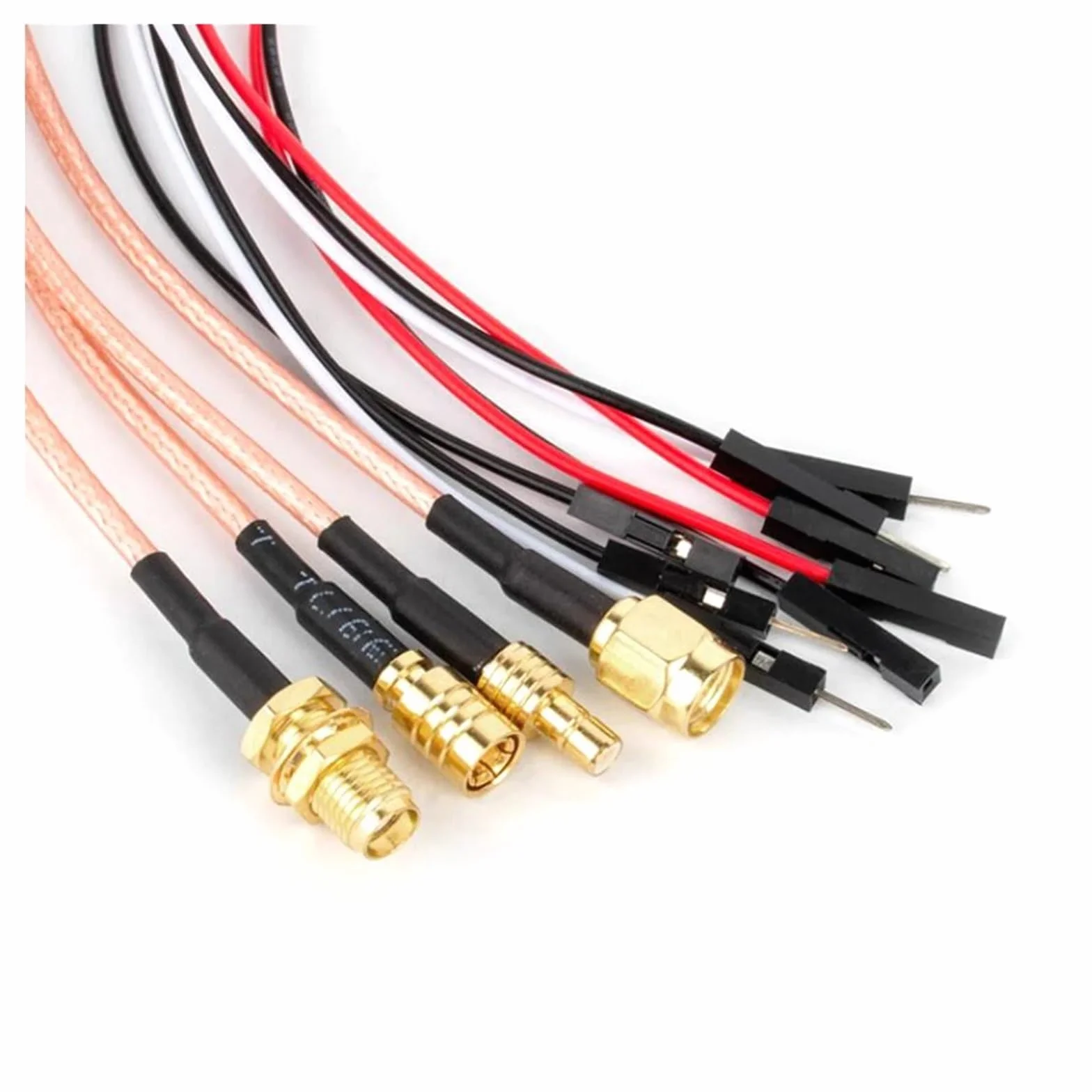 1pc SMA/SMB RF Male Female to Dupont Plug Jack Connector Test Cable Adapter RG316 20cm NEW(SMAK-DupontK,20CM)