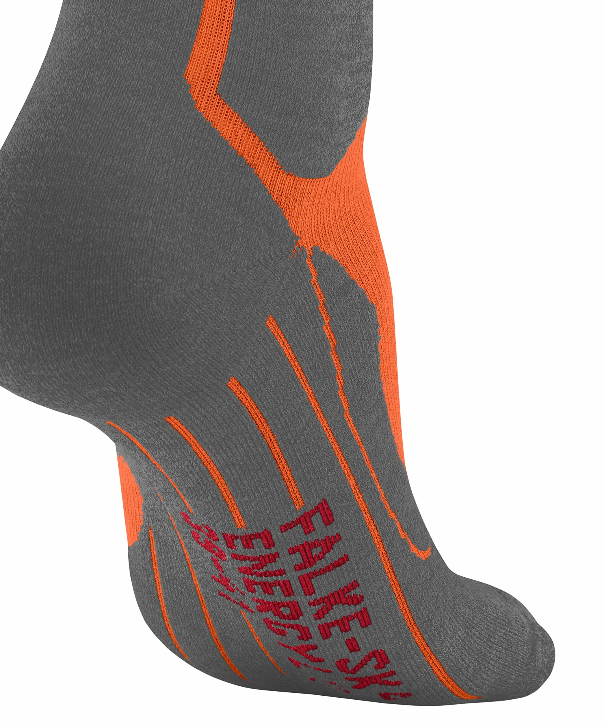 FALKE Skarpety narciarskie SK4 Energizing Light M Wełna kompresyjne Pomarańczowy Flash Orange 42-43