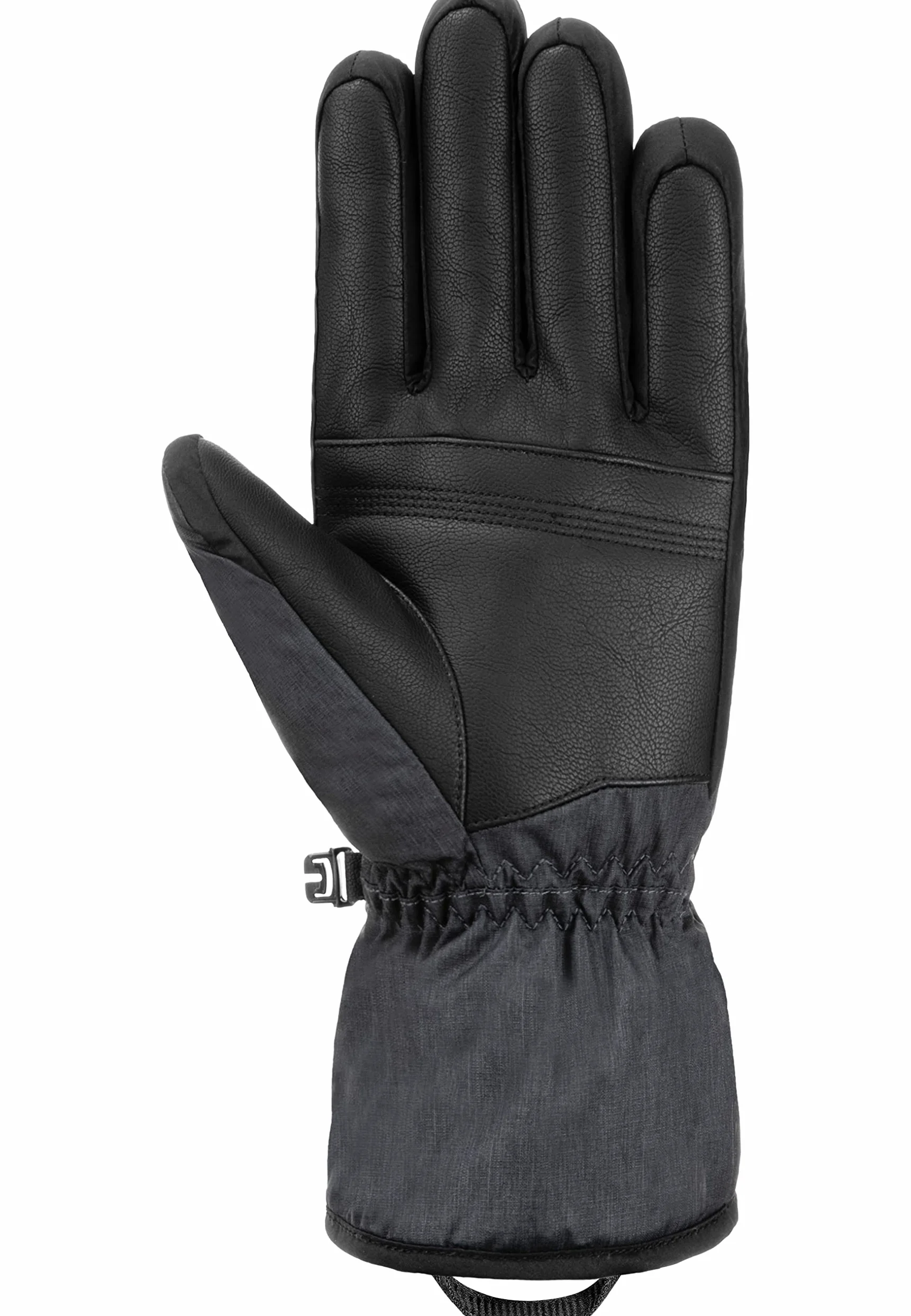 Reusch rękawiczki zimowe Mężczyźni Snow King gwarantuje wiatroszczelne i bardzo oddychające rękawice narciarskie softshell, rękawice śniegowe