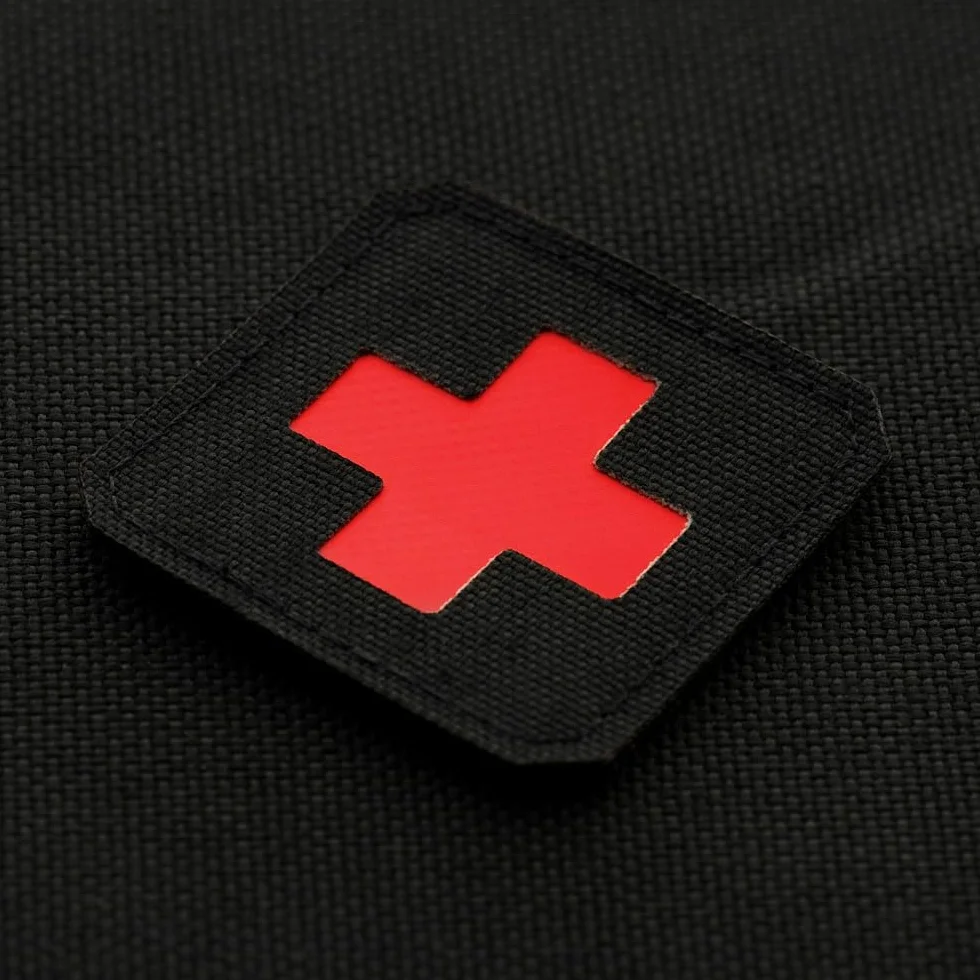 M-Tac Naszywka na rzep z PCW Medic Cross Laser Cut