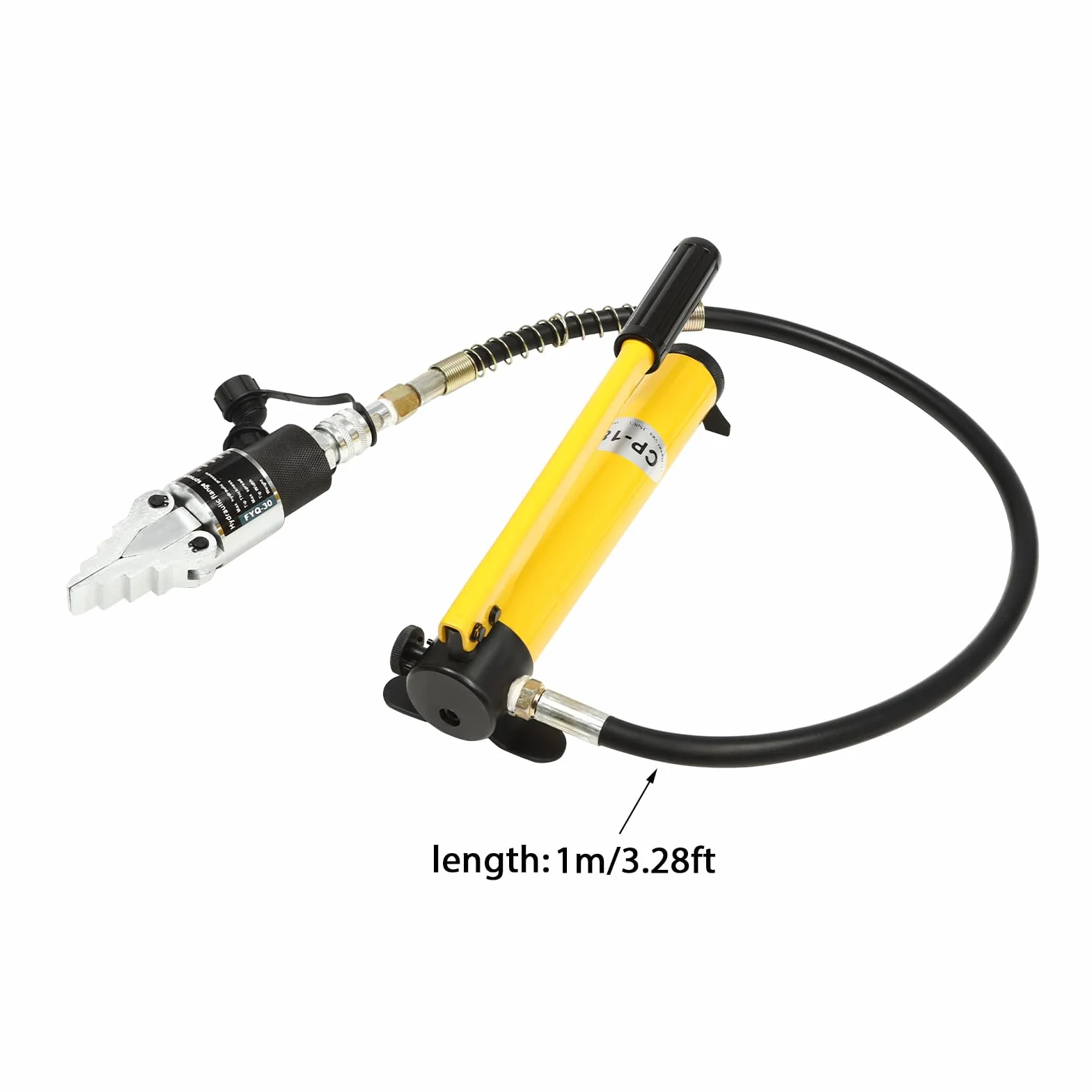 Hydrauliczny rozdzielacz kołnierza 8T, hydrauliczna pompa ręczna z wężem 1 m, ekspanderem hydraulicznym, hydrauliczny rozwieracz kołnierza, rozrzutnik kołnierza, narzędzie do naprawy pipe