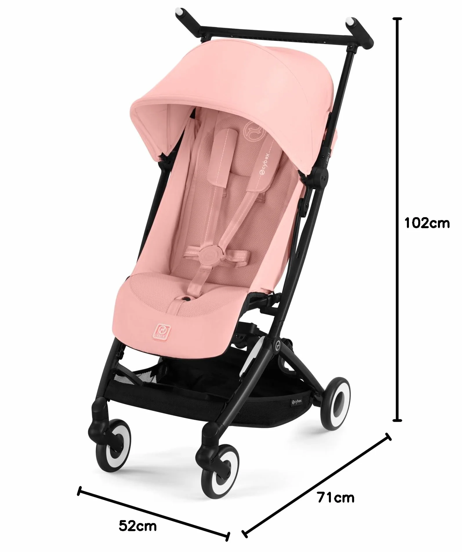 Cybex Libelle BLK/Candy Pink Light Pink Pink PU1