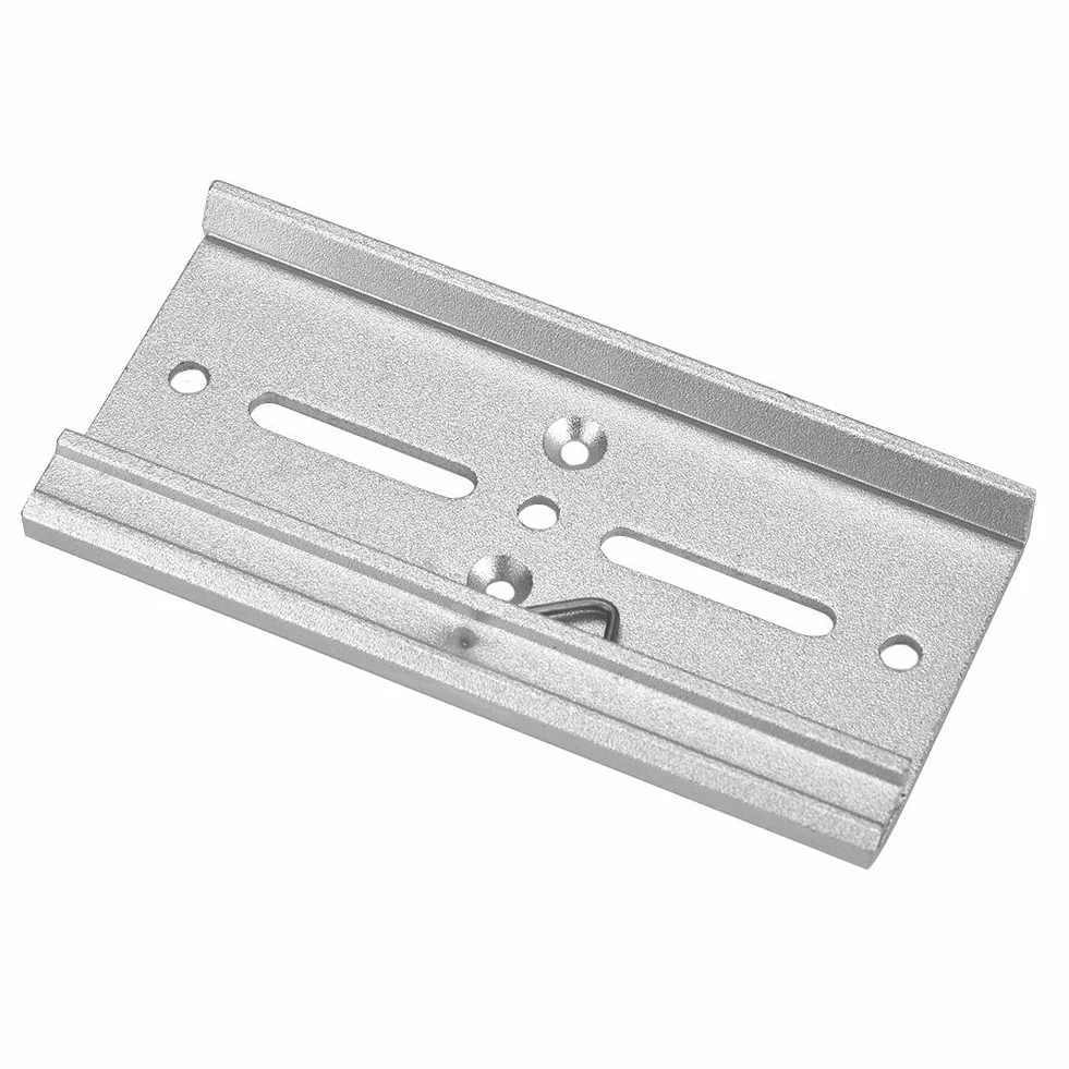 Aluminiowy zacisk montażowy na szynę DIN 35 mm do mocowania przekaźników