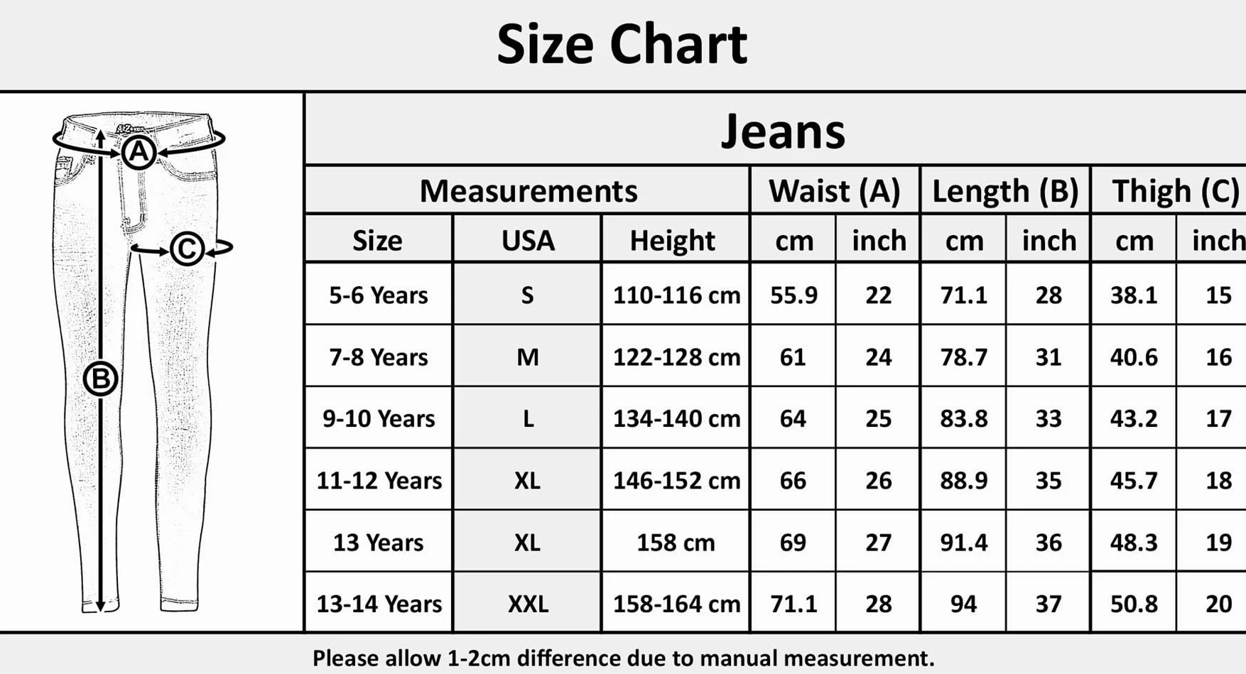 A2Z 4 Kids Dziewczynki Krój Prosty Elastyczny Bootcut Jeansy Szerokie Nogawki Szeroki Elastyczny Pas Bootcut Spodnie Denim Elastyczne Proste Wygodne Jeansy Szerokie Prezent Dla Dzieci 5–14 Lat