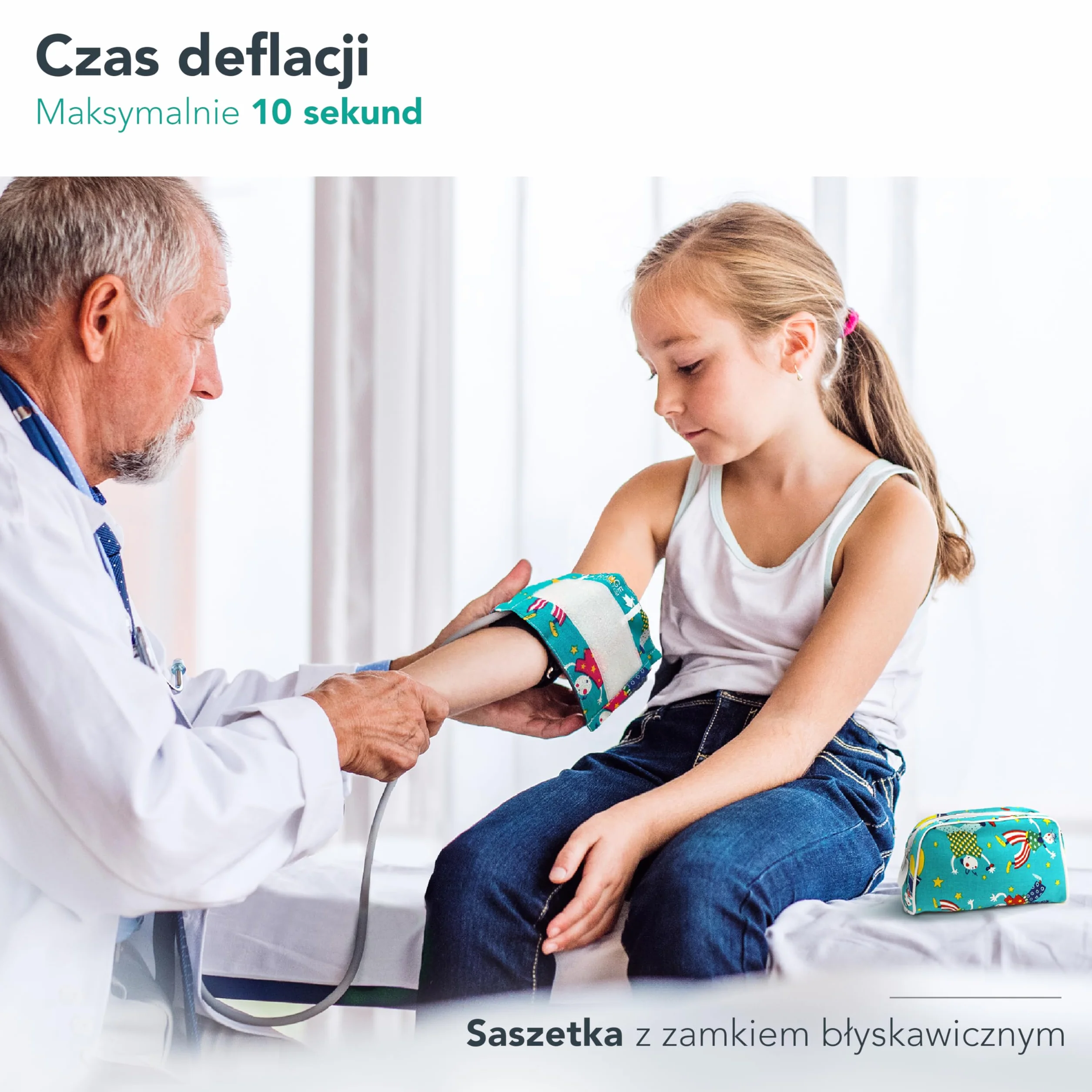 AIESI® Ciśnieniomierz Pediatryczny profesjonalny aneroid klasyczny model z płaskim stetoskopem dla dzieci PRECISION A8, 24 miesiące Gwarancji