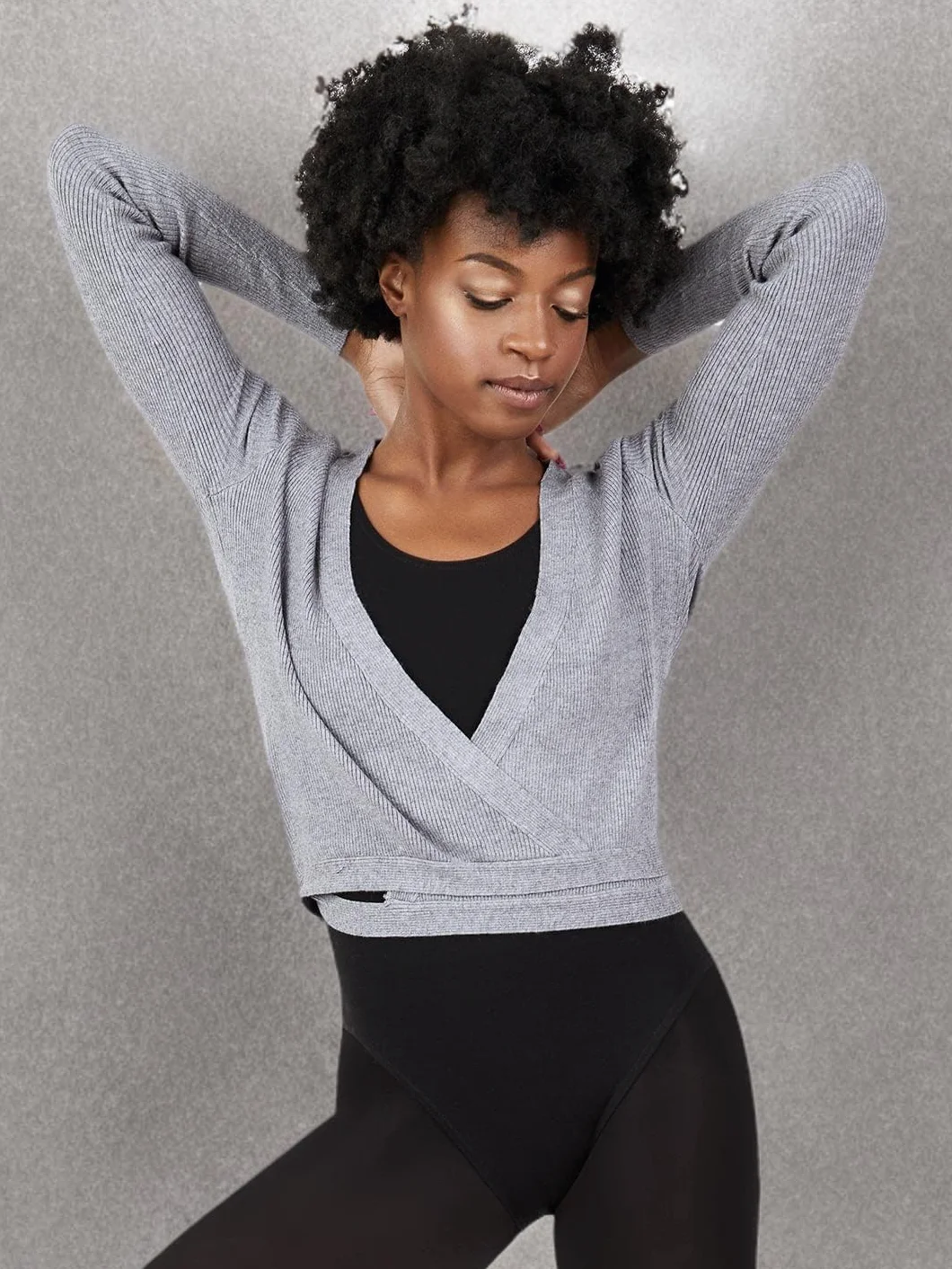 Capezio damski sweter szary L