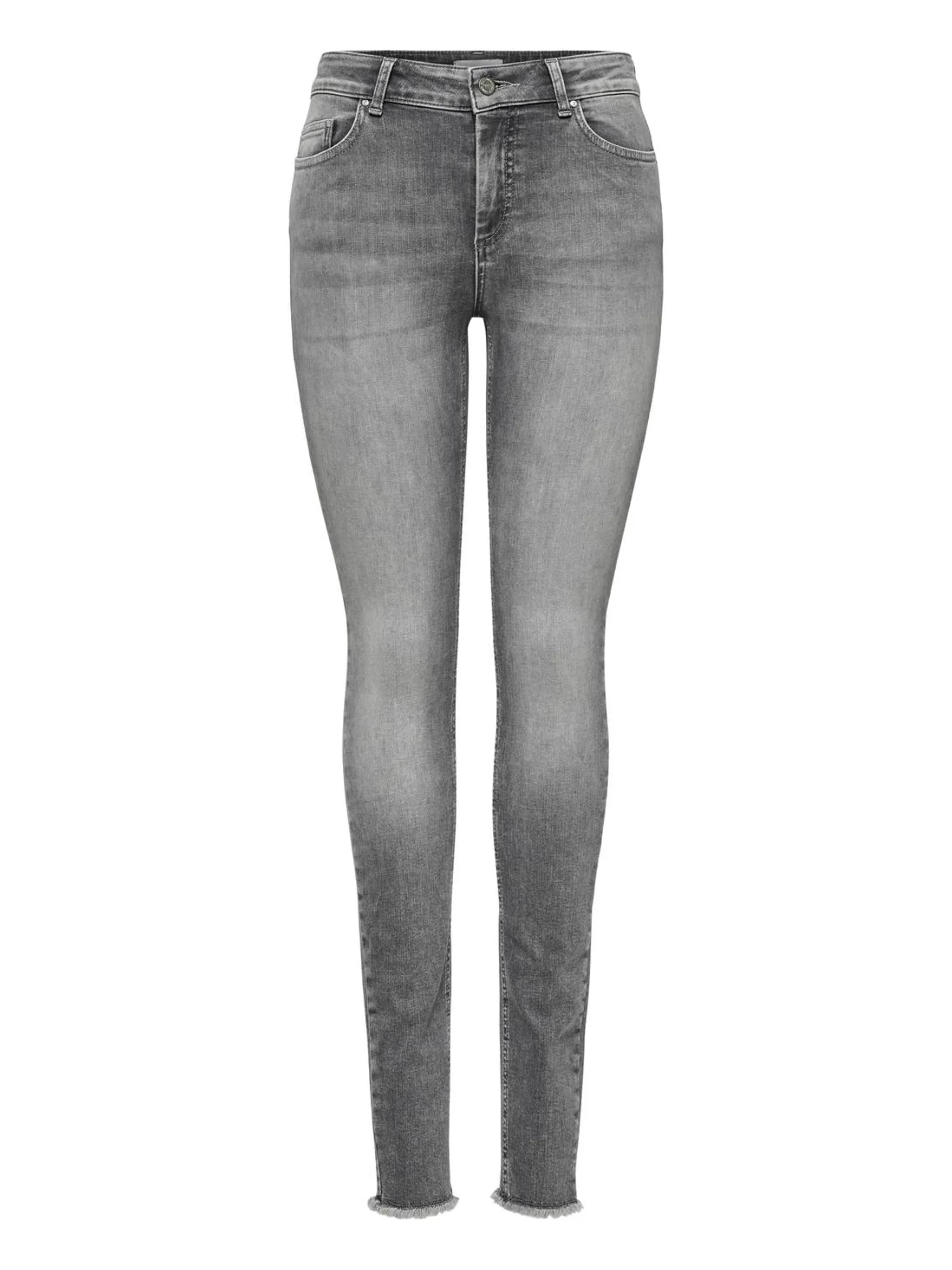 ONLY onlBLUSH MID SK ANK RAW JNS REA306 NOOS - dżinsy skinny Kobiety | jeansy skinny fit