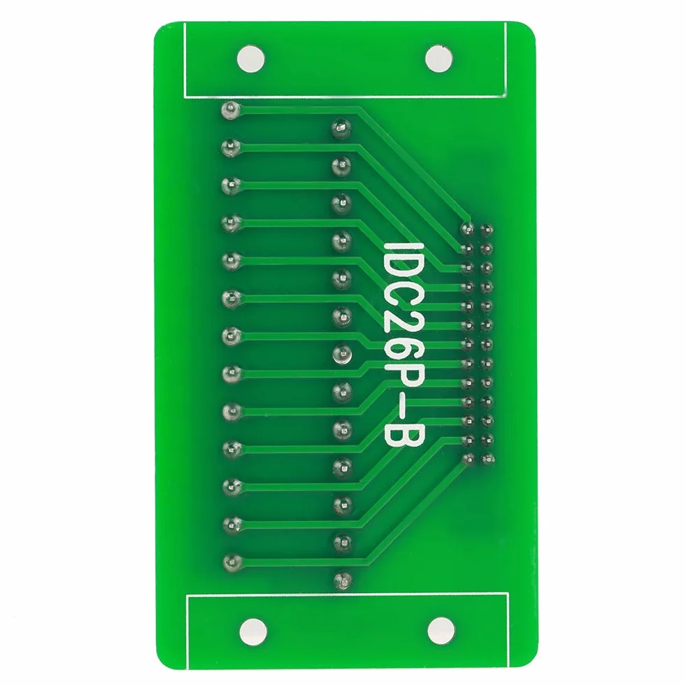 26-pinowe Złącze Idc Breakout Idc 26-pinowa Tabliczka Zaciskowa Idc26P Szyna Din 26Pin 5Mm moduł Interfejsu do Montażu Złącze Męskie Tabliczka Zaciskowa