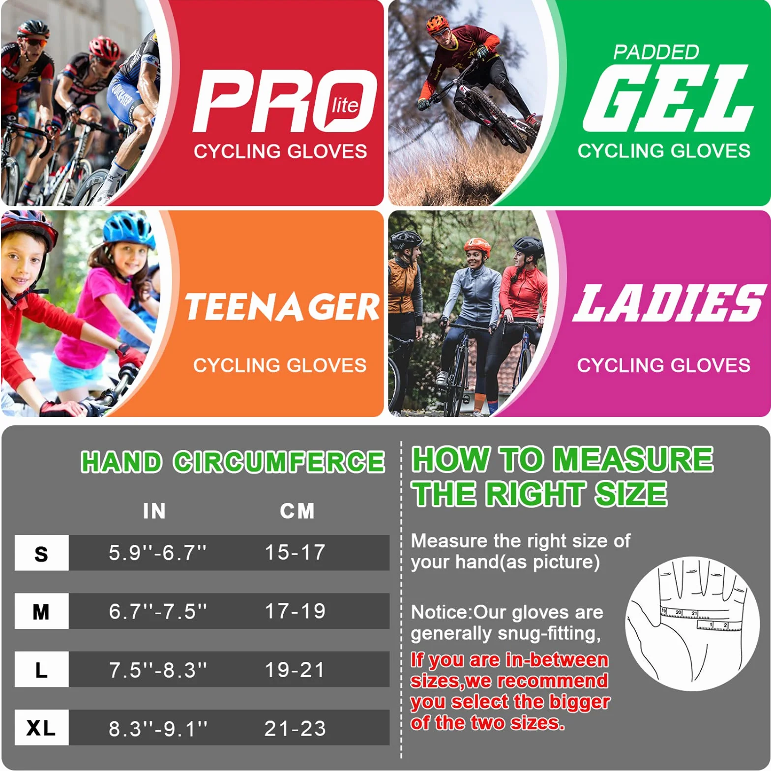 Grebarley Rękawiczki MTB, rękawiczki rowerowe Rękawice rowerowe MTB antypoślizgowe i odporne na wstrząsy rękawiczki rowerowe ekran dotykowy oddychające rękawiczki rowerowe z pełnym palcem żelowe