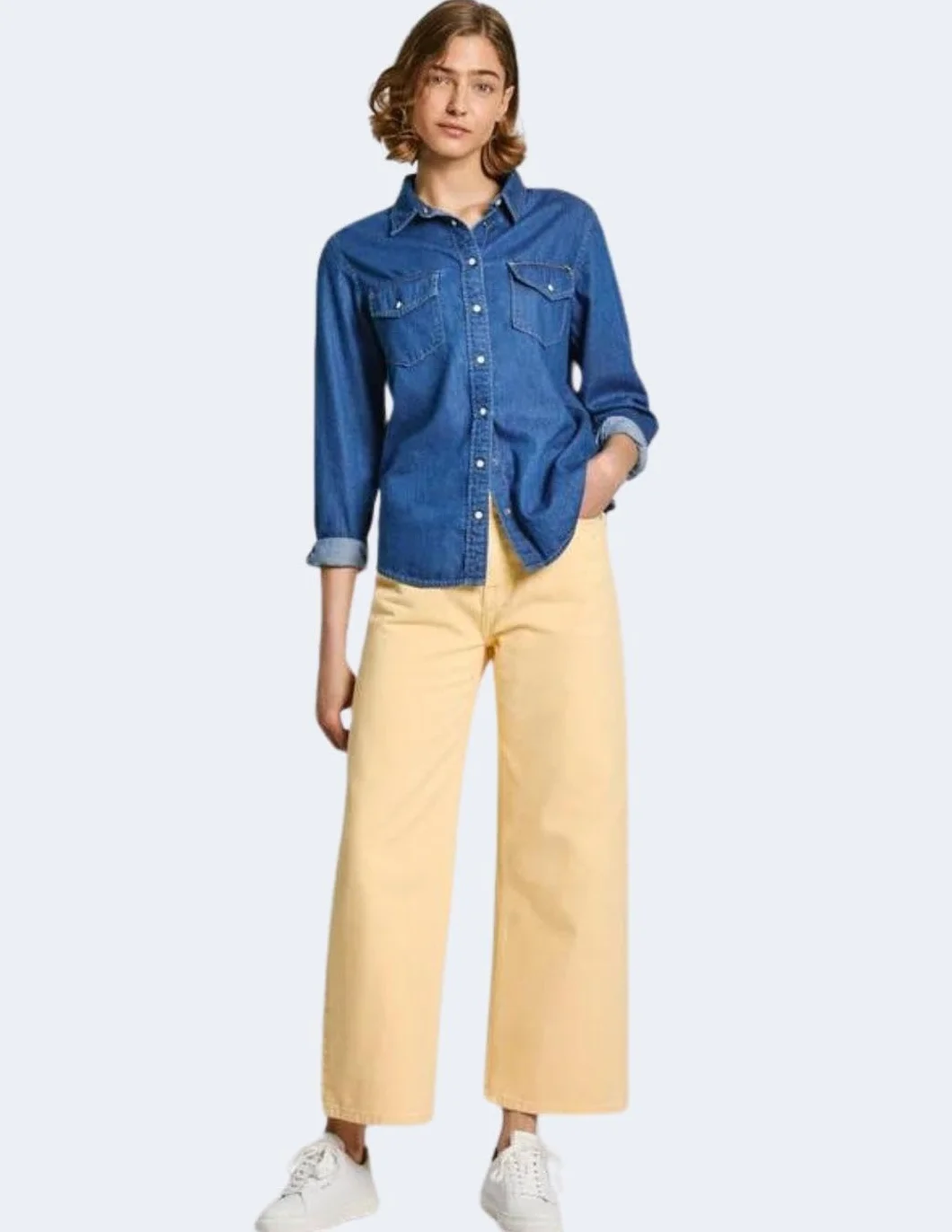 Pepe Jeans Koszula dżinsowa Kobiety Regularna Koszula Pl304894
