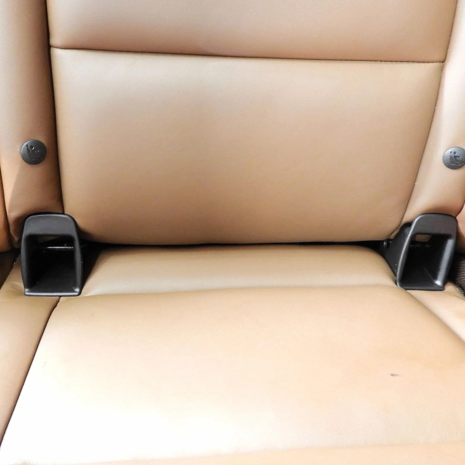 pomoc do zakładania isofix, 2 sztuki Systemy mocowania Unviersal do fotelików samochodowych, Czarny