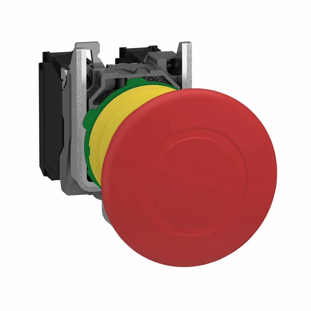 Schneider Electric Harmony XB5 Przycisk Stop Awaryjny40 Czerwony Plastikowy