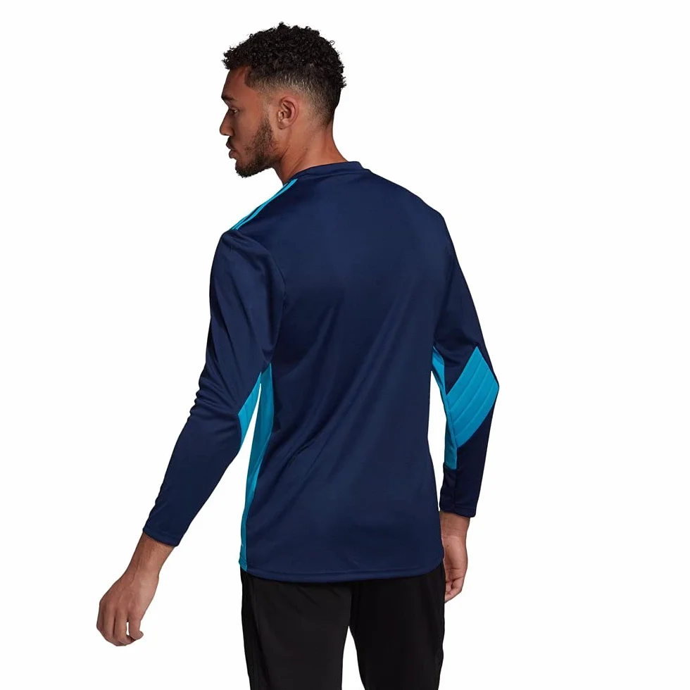 adidas Mężczyźni Squadra 21 Goalkeeper Jersey, Team Navy/Bold Aqua, L